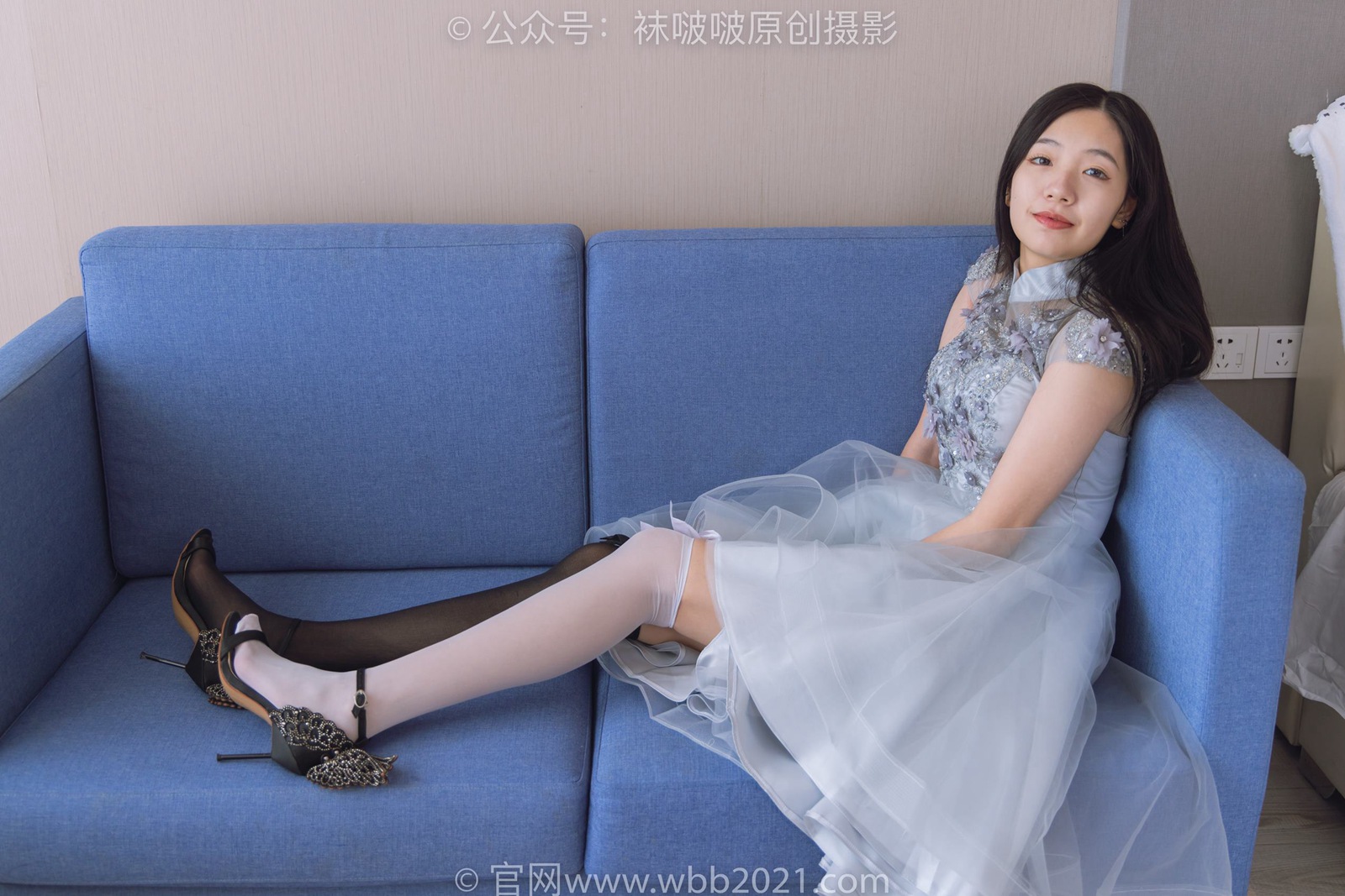 图片[35]-[BoBoSocks袜啵啵]NO.356 小甜豆-高跟鞋、黑白丝大腿袜[150P] – 速更版-美库