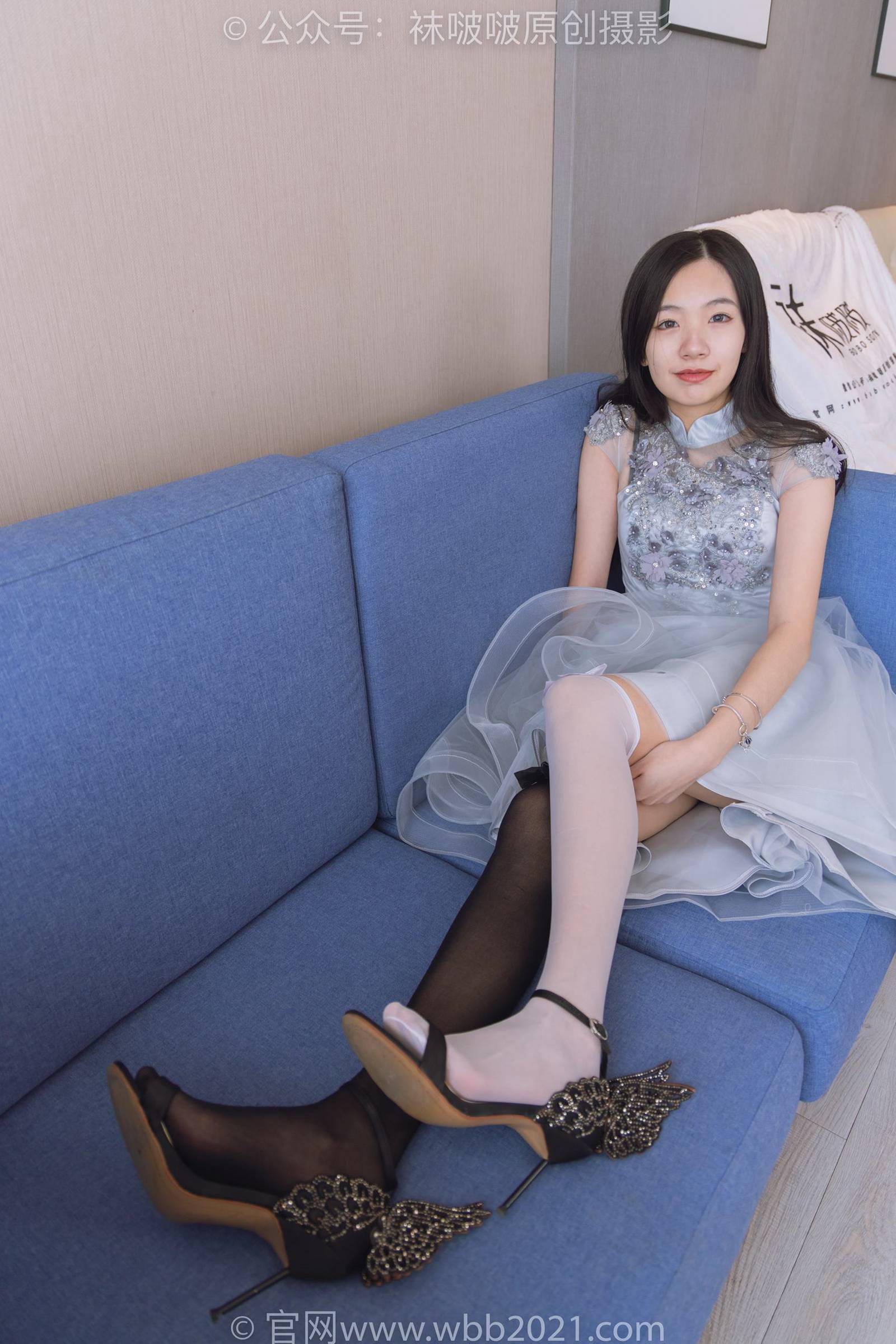 图片[42]-[BoBoSocks袜啵啵]NO.356 小甜豆-高跟鞋、黑白丝大腿袜[150P] – 速更版-美库