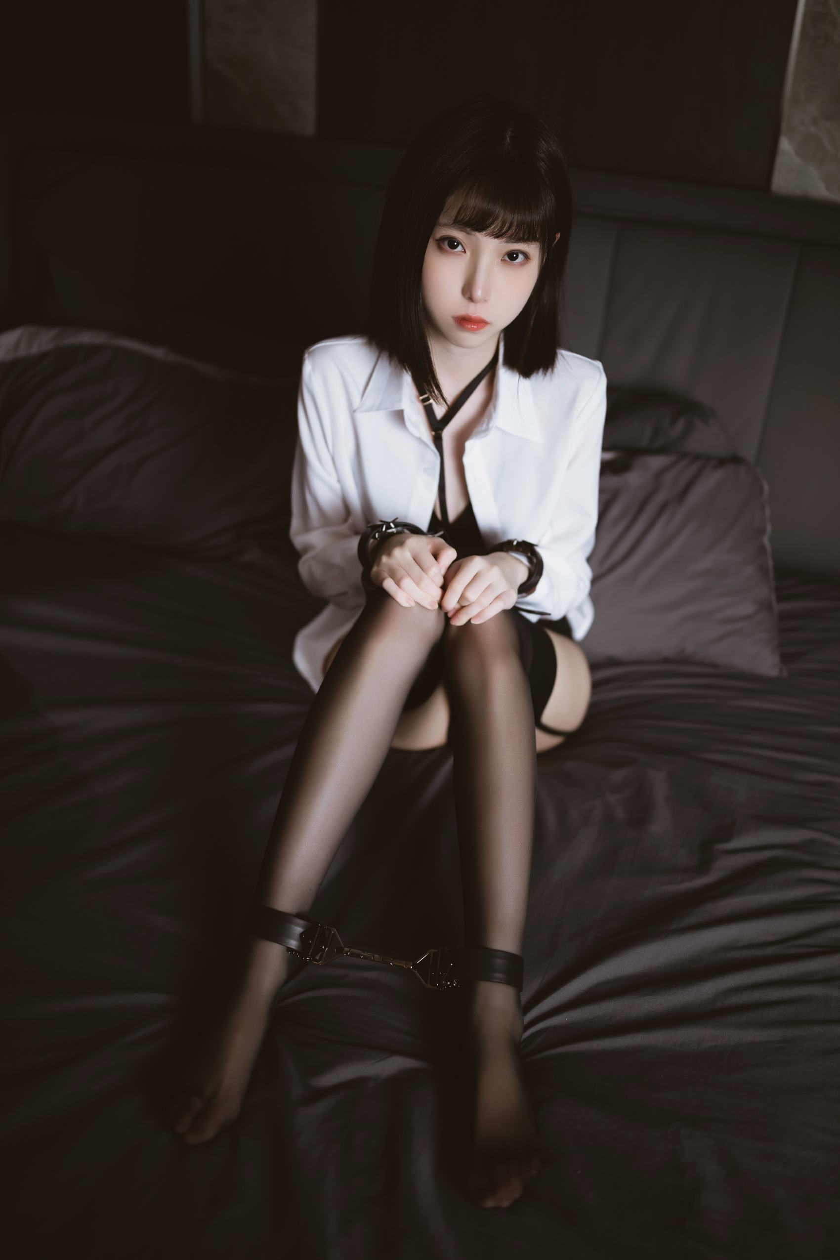 图片[30]-许岚(叁月life) – 醉酒OL[59P] – 速更版-美库