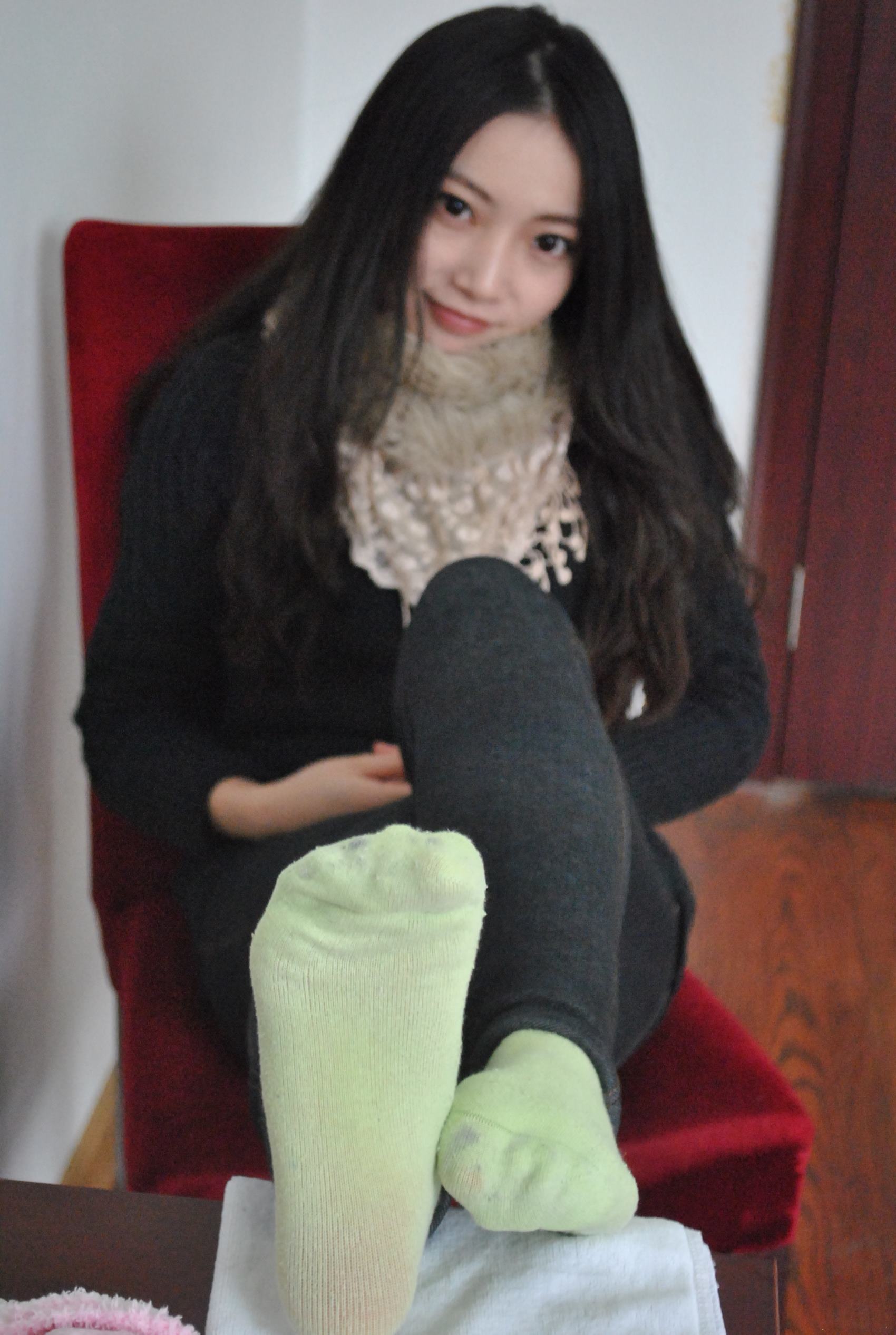 图片[31]-自由摄影 No.195 朱朱展示足底风采 [47P] – 速更版-美库