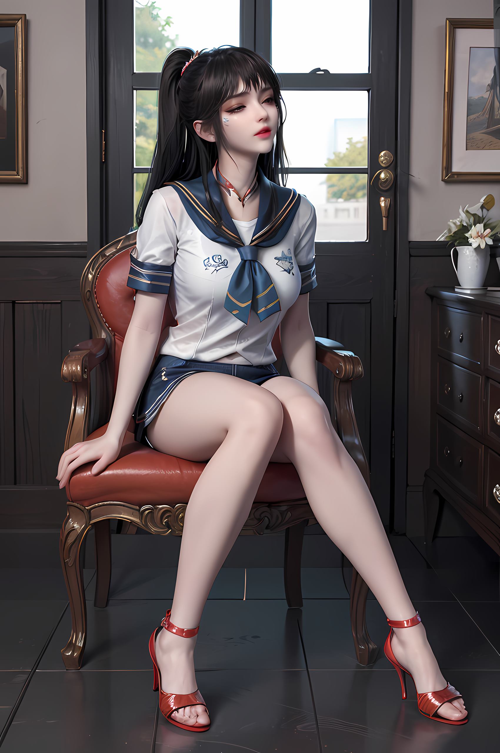 图片[13]-AI绘画 268 凤清儿[39P] – 速更版-美库