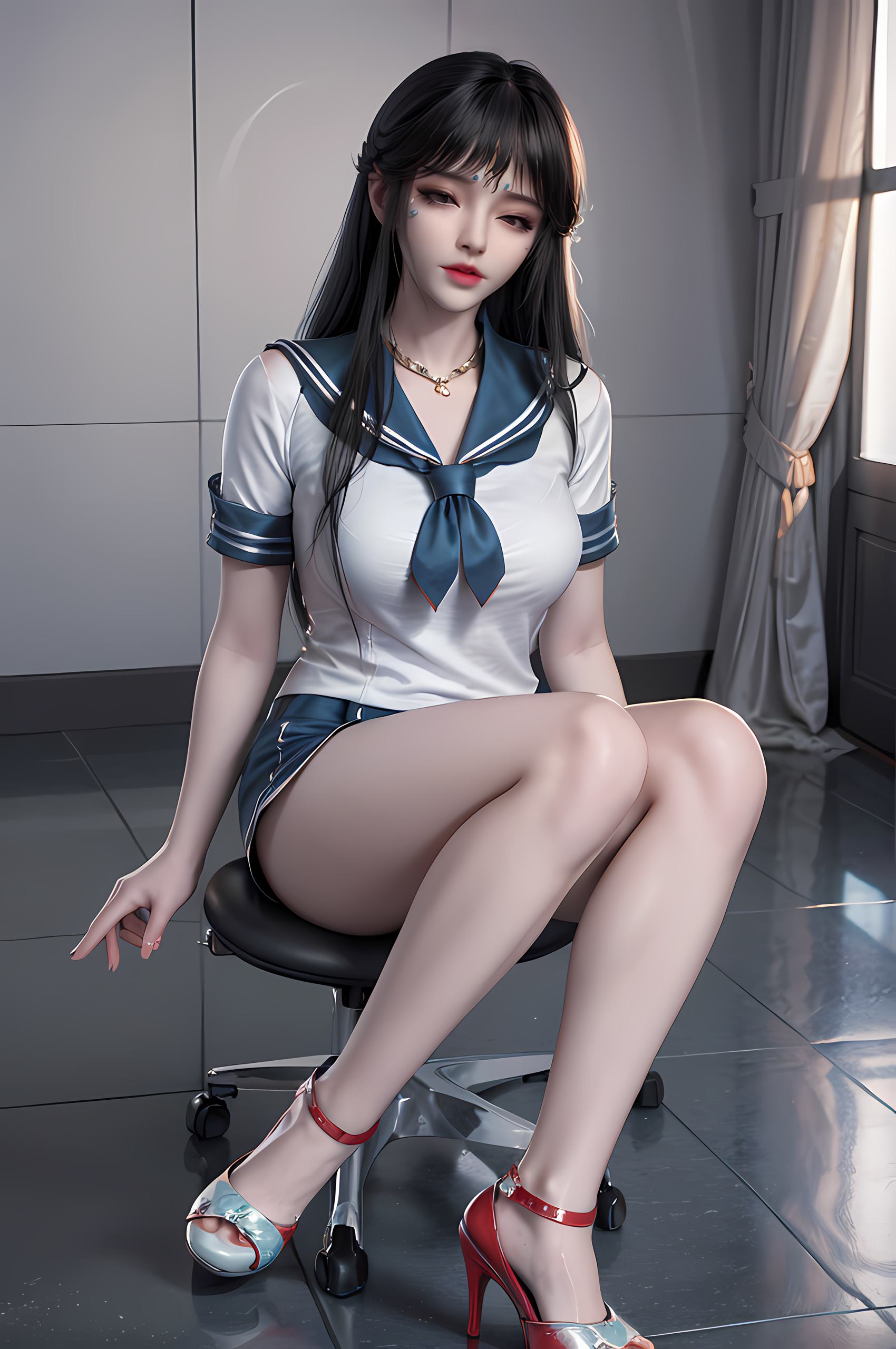 图片[22]-AI绘画 268 凤清儿[39P] – 速更版-美库