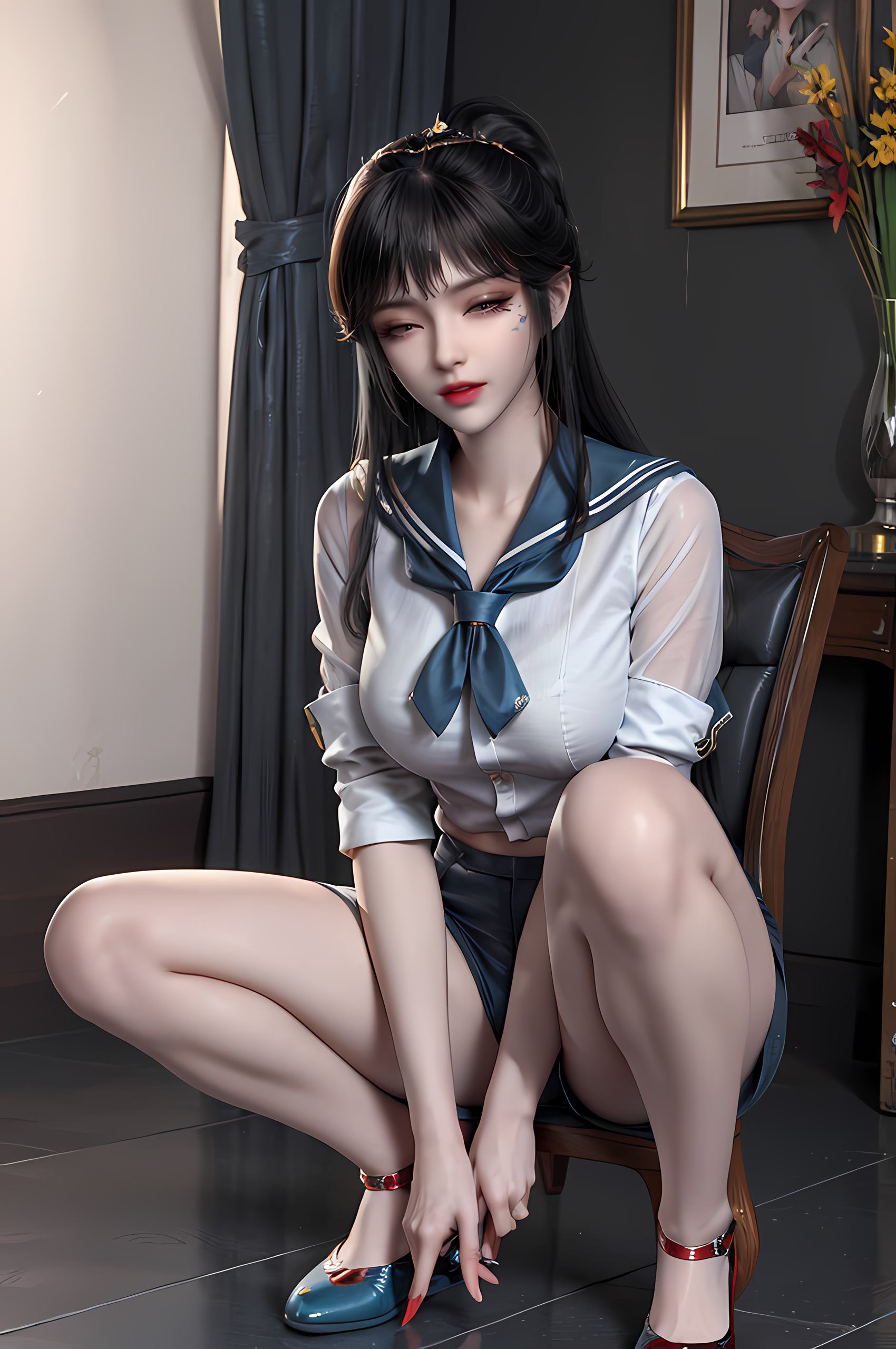 图片[23]-AI绘画 268 凤清儿[39P] – 速更版-美库