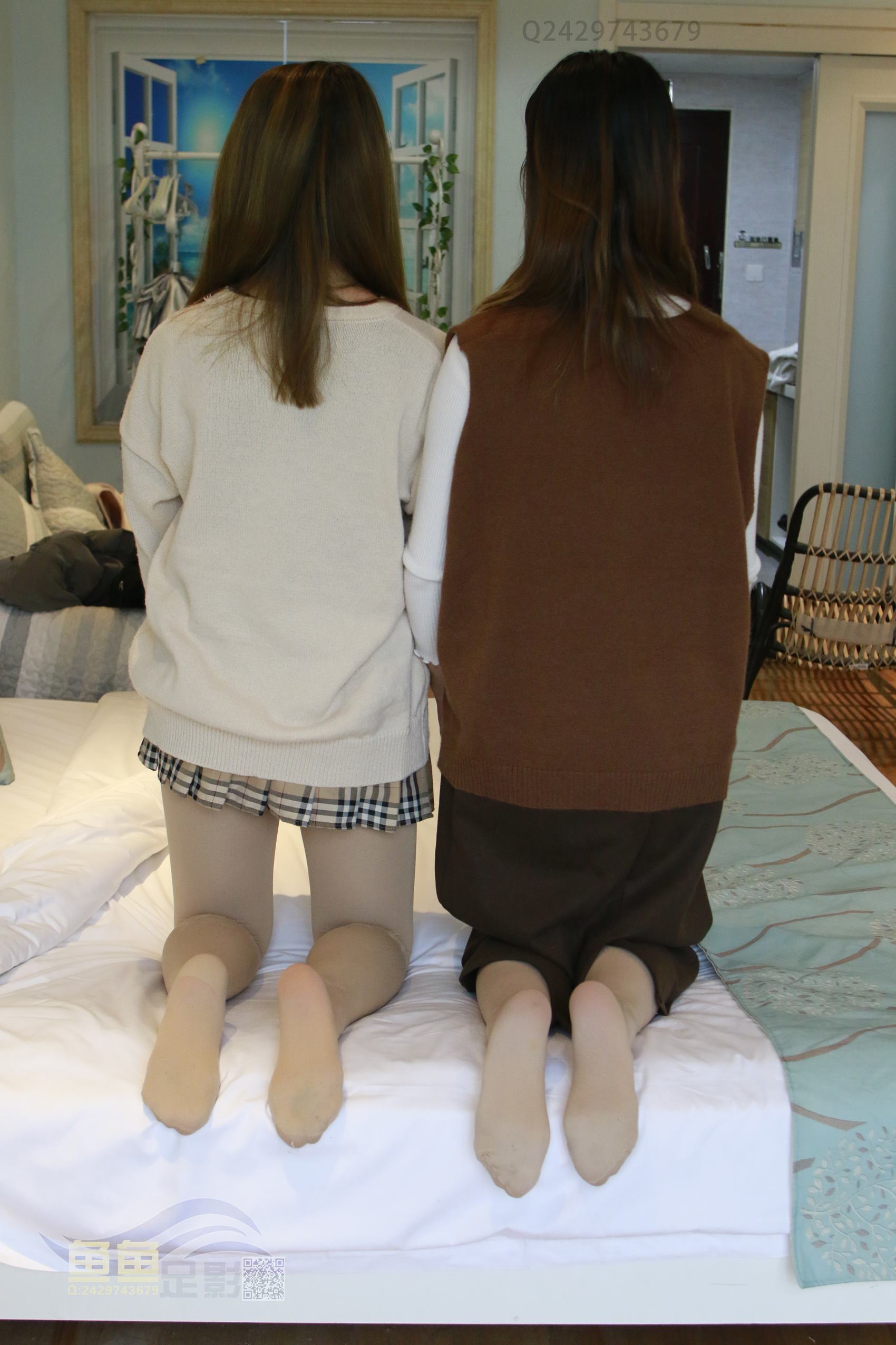 图片[12]-鱼鱼足影@087-第96期：双胞胎姐妹[64P] – 速更版-美库