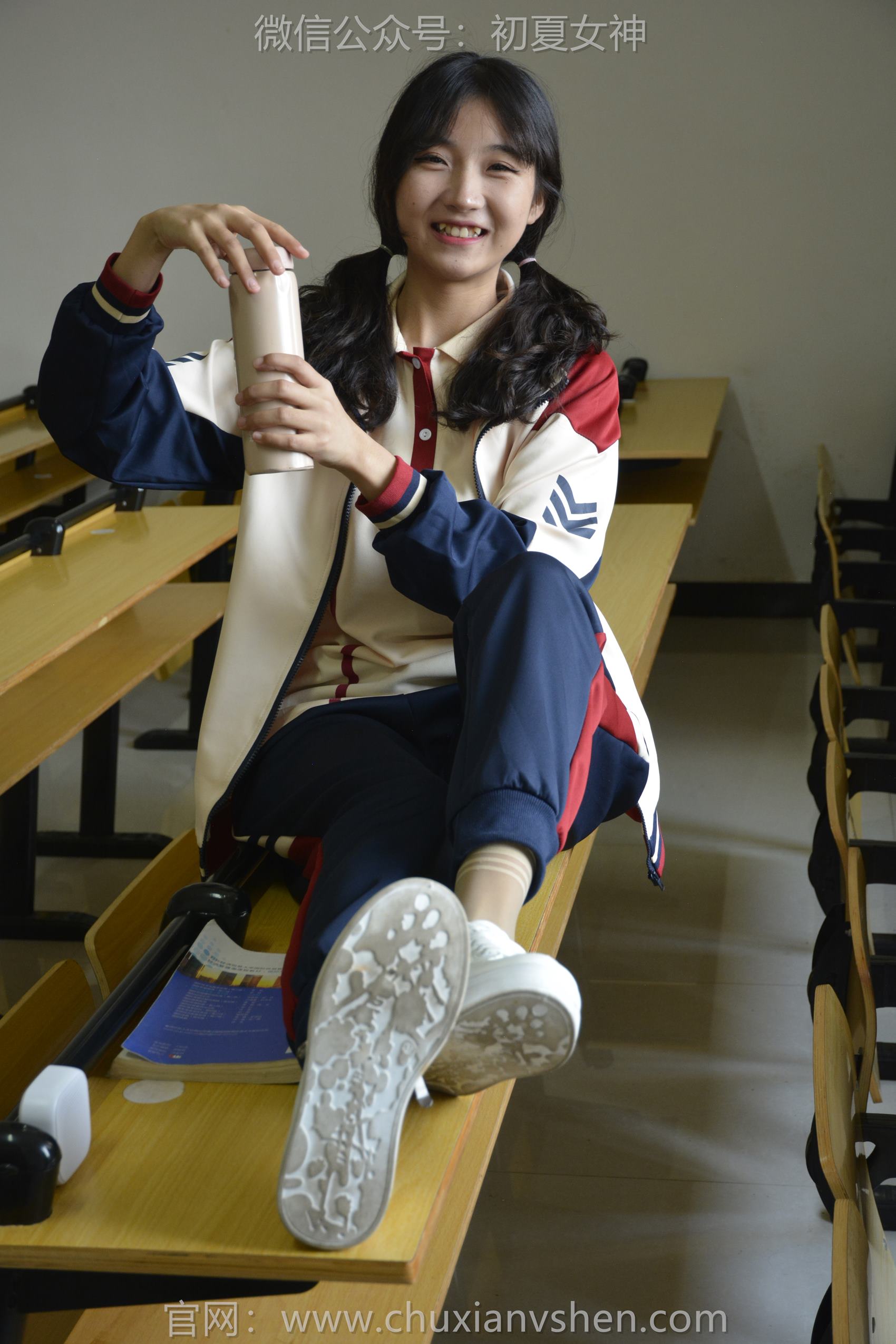 图片[12]-初夏女神 NO.125 点点 英伦风校服[140P] – 速更版-美库