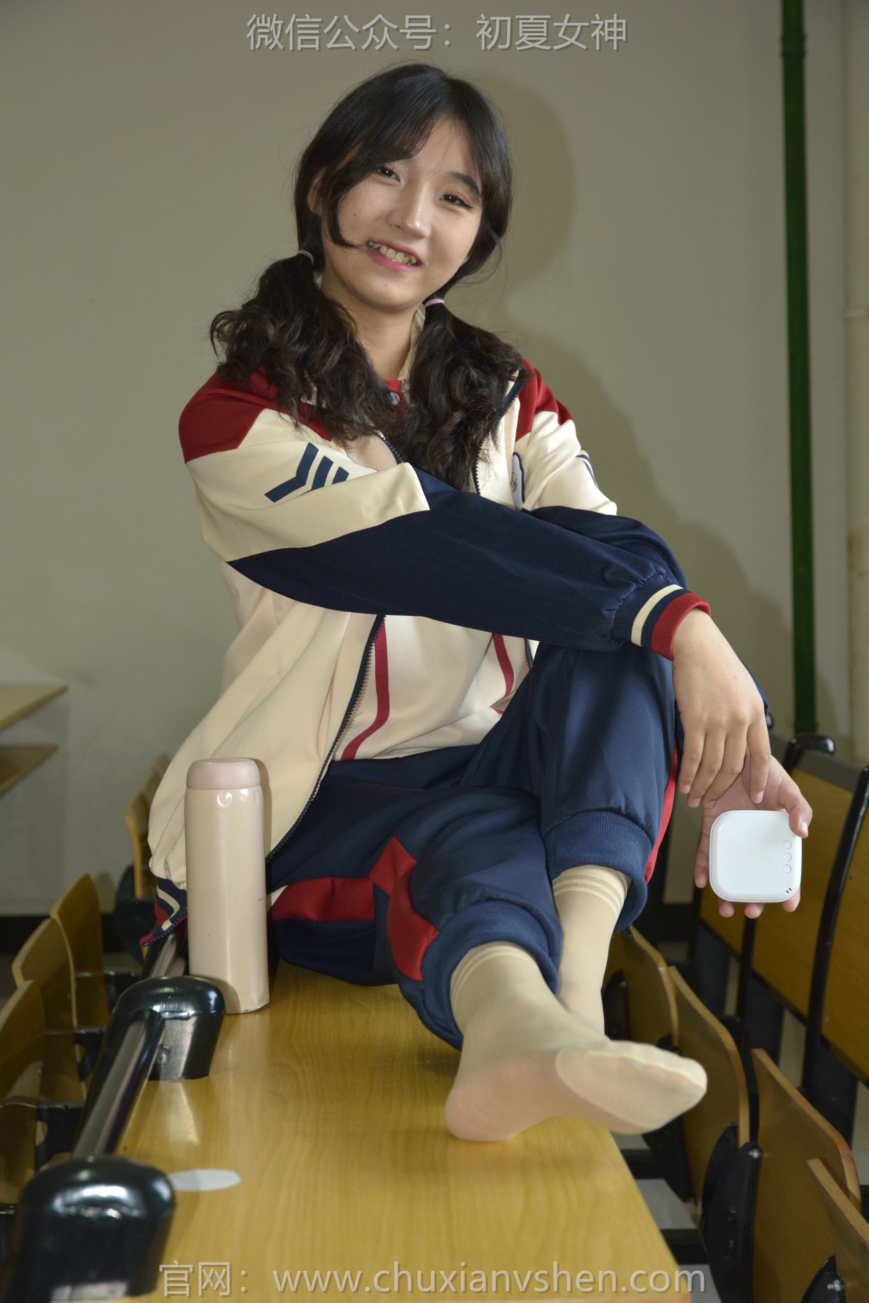 图片[21]-初夏女神 NO.125 点点 英伦风校服[140P] – 速更版-美库