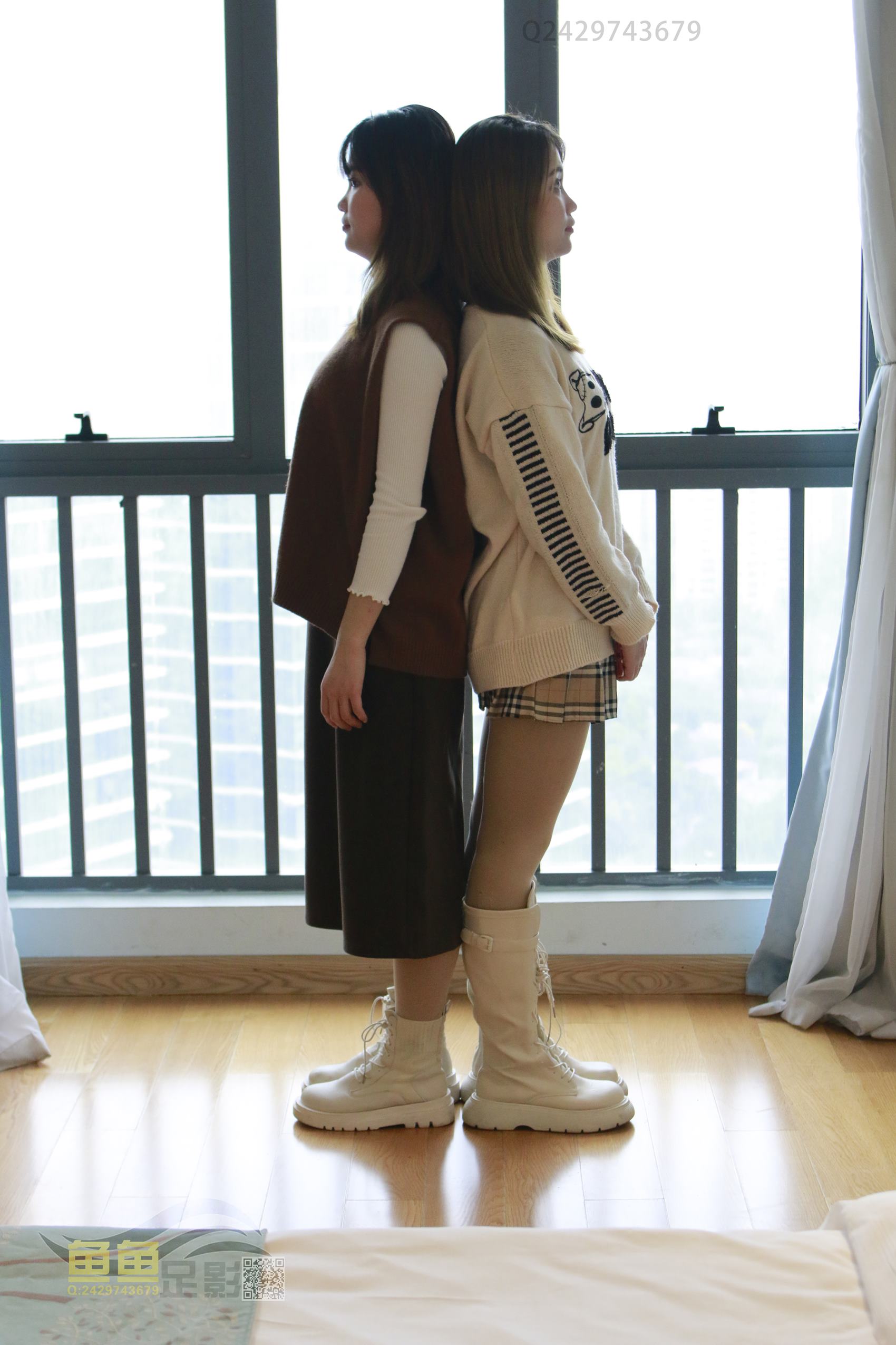 图片[57]-鱼鱼足影@087-第96期：双胞胎姐妹[64P] – 速更版-美库