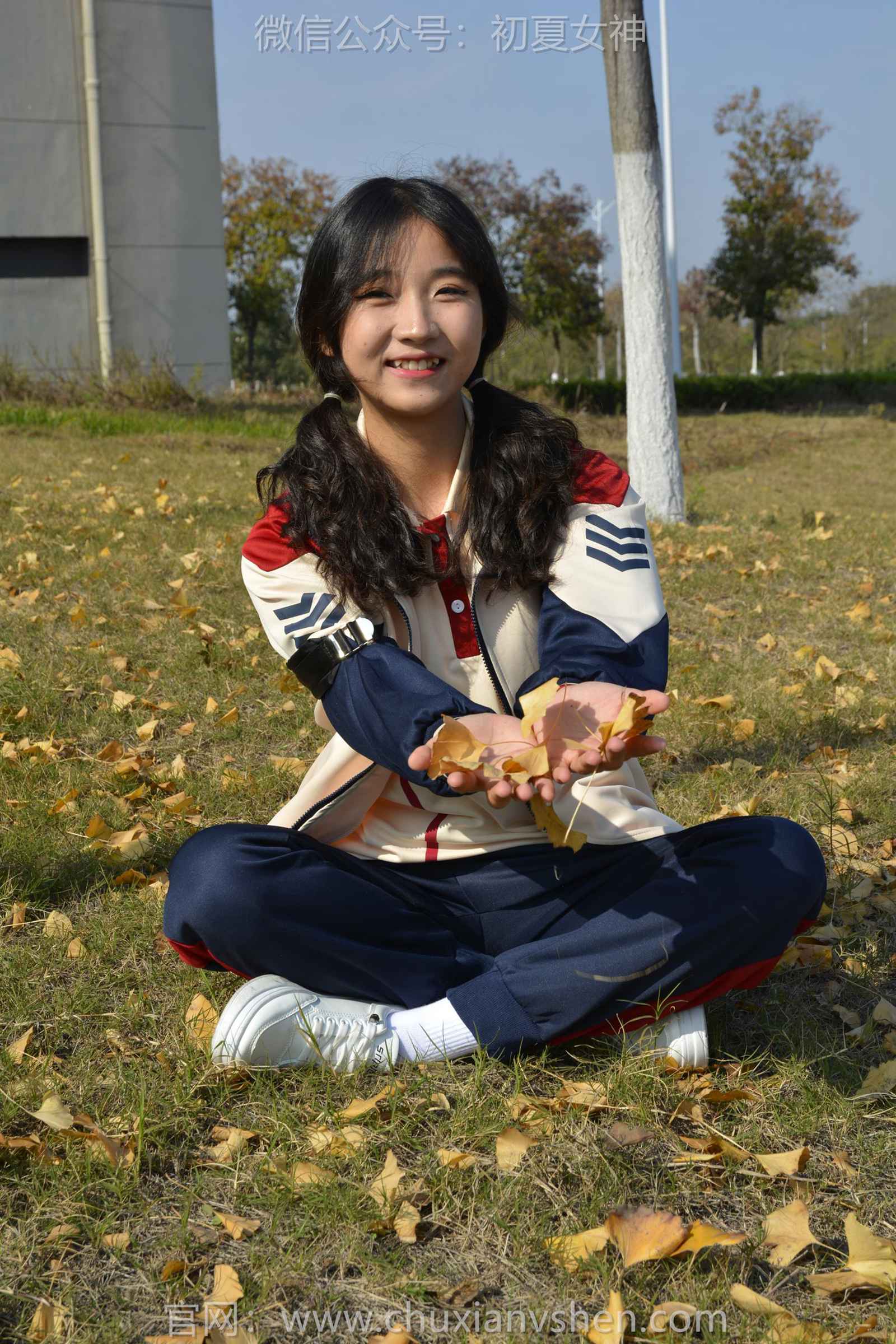 图片[58]-初夏女神 NO.125 点点 英伦风校服[140P] – 速更版-美库