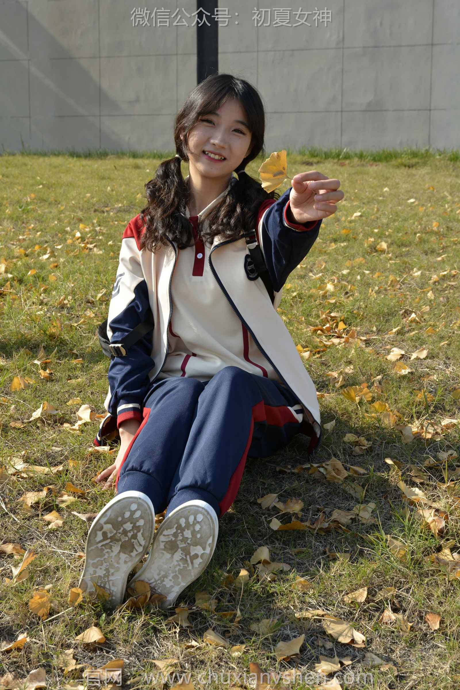 图片[61]-初夏女神 NO.125 点点 英伦风校服[140P] – 速更版-美库