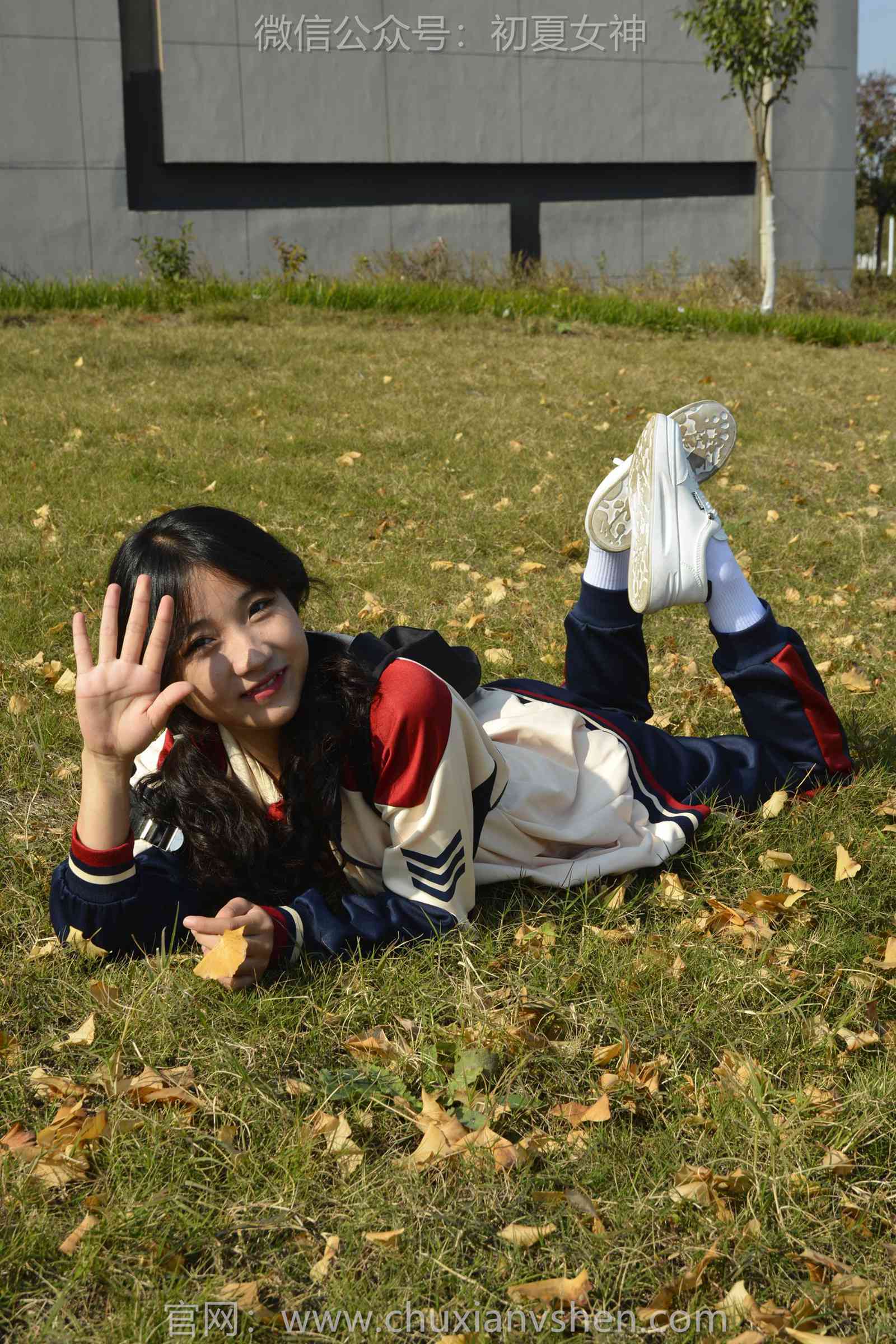 图片[62]-初夏女神 NO.125 点点 英伦风校服[140P] – 速更版-美库