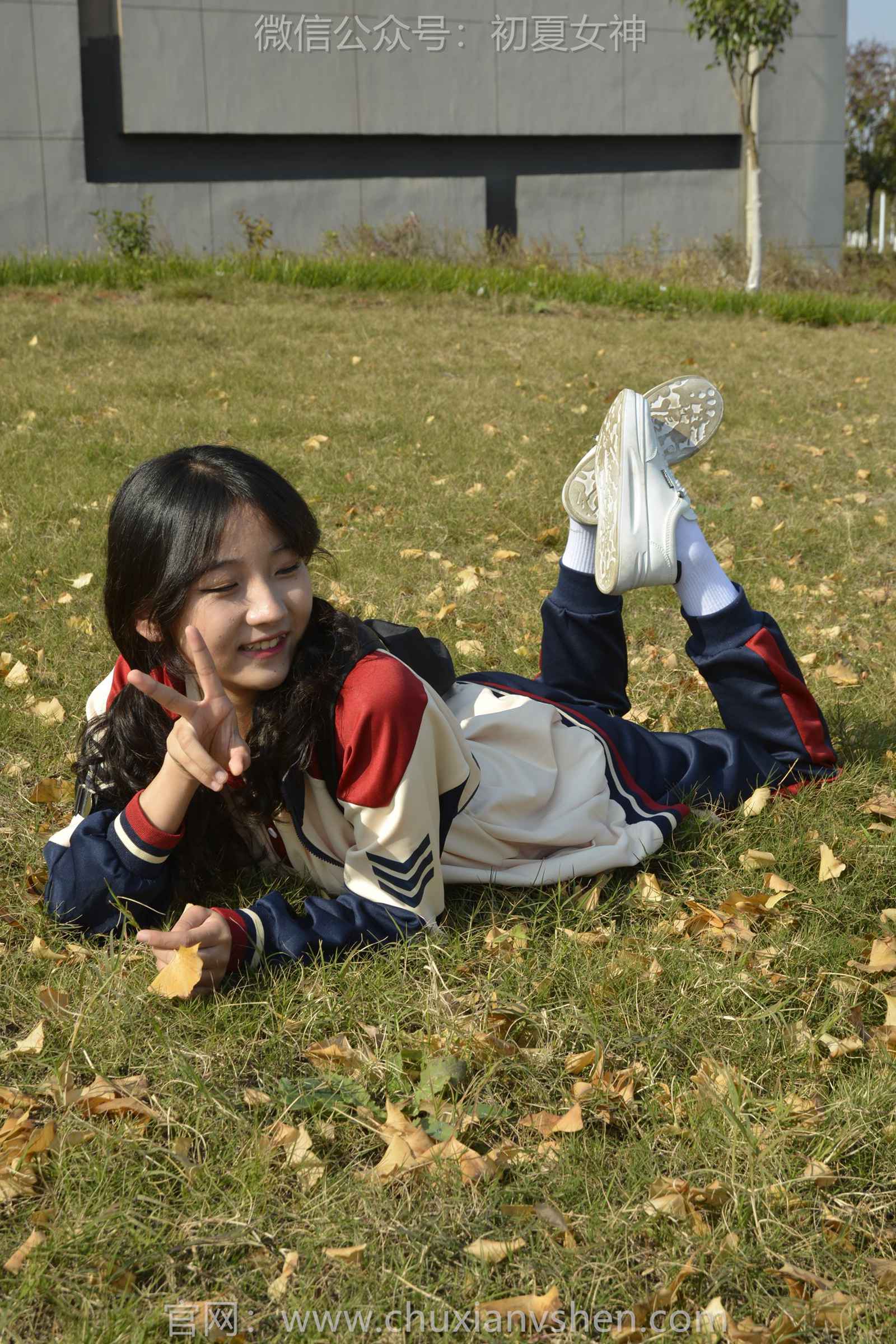 图片[63]-初夏女神 NO.125 点点 英伦风校服[140P] – 速更版-美库