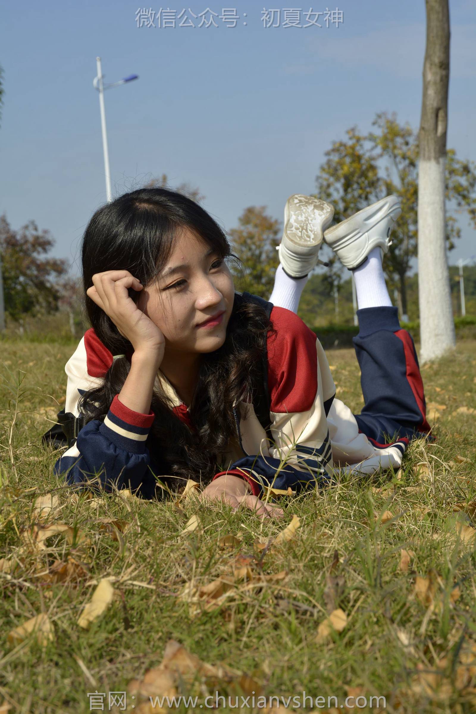 图片[64]-初夏女神 NO.125 点点 英伦风校服[140P] – 速更版-美库