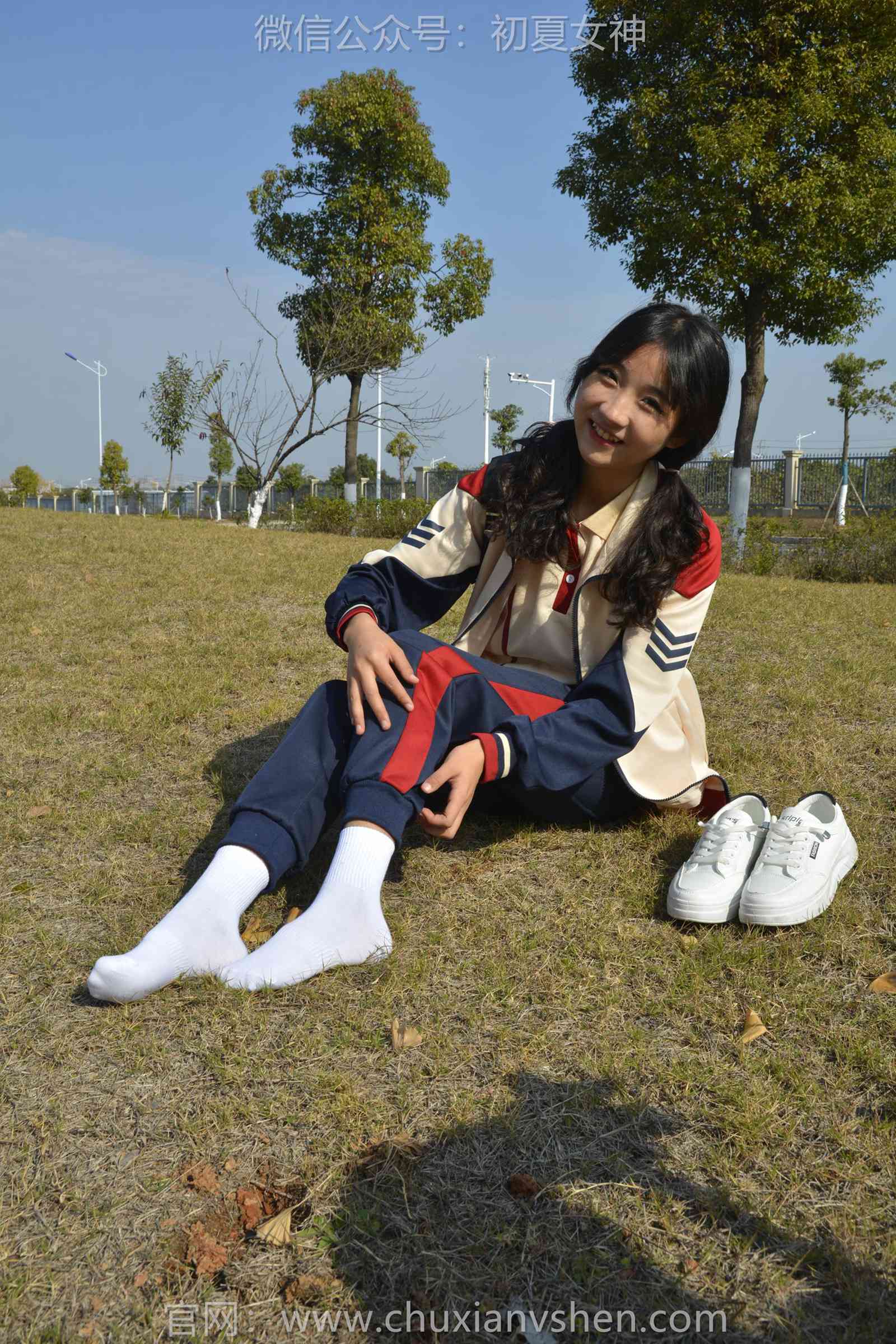 图片[68]-初夏女神 NO.125 点点 英伦风校服[140P] – 速更版-美库