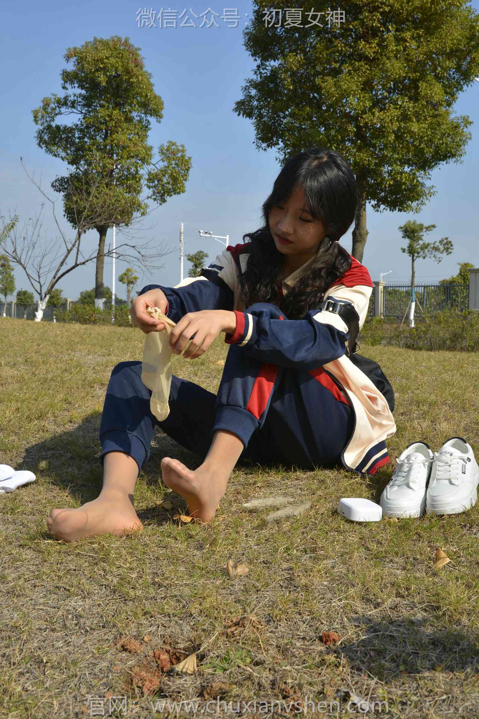 图片[71]-初夏女神 NO.125 点点 英伦风校服[140P] – 速更版-美库