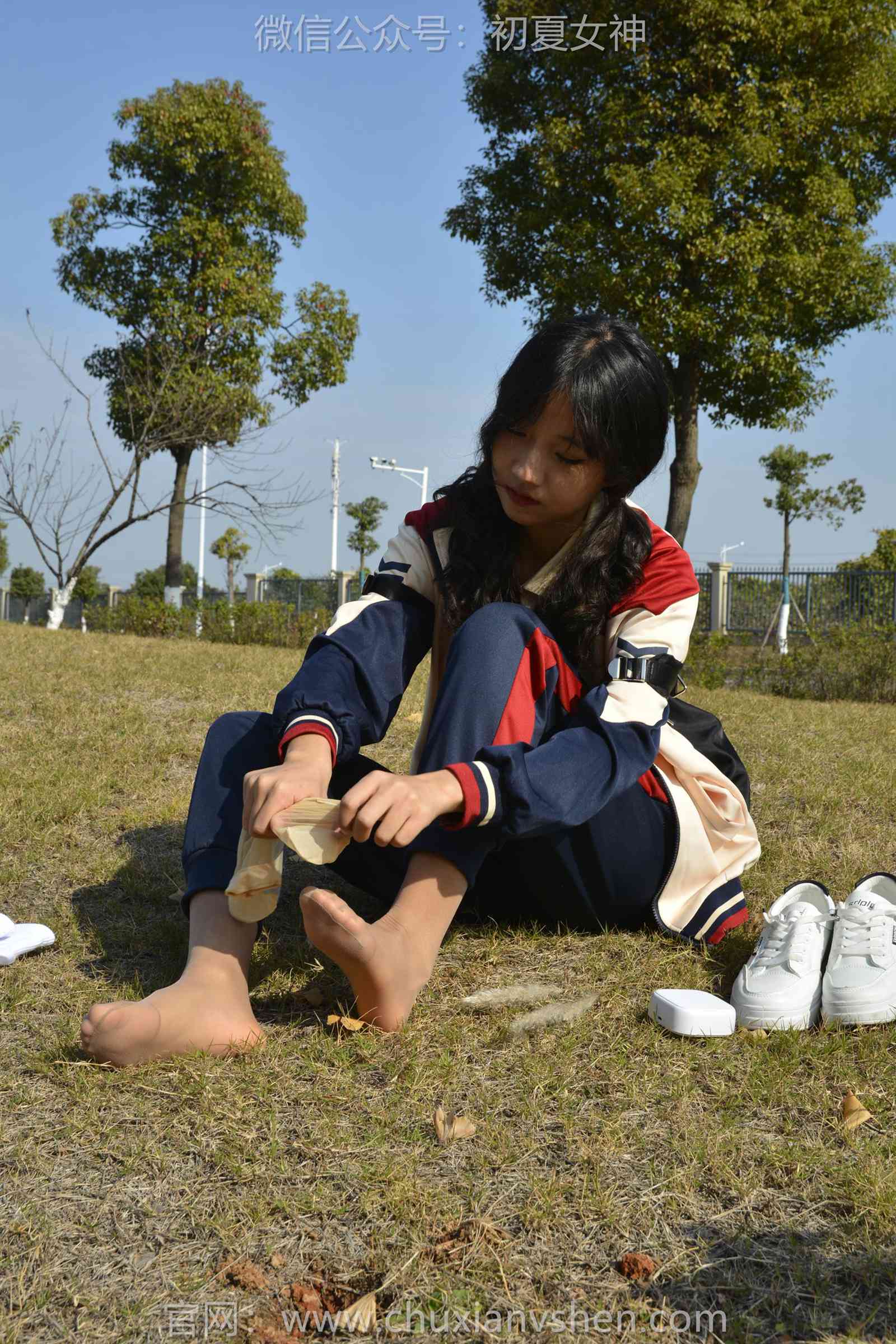 图片[72]-初夏女神 NO.125 点点 英伦风校服[140P] – 速更版-美库