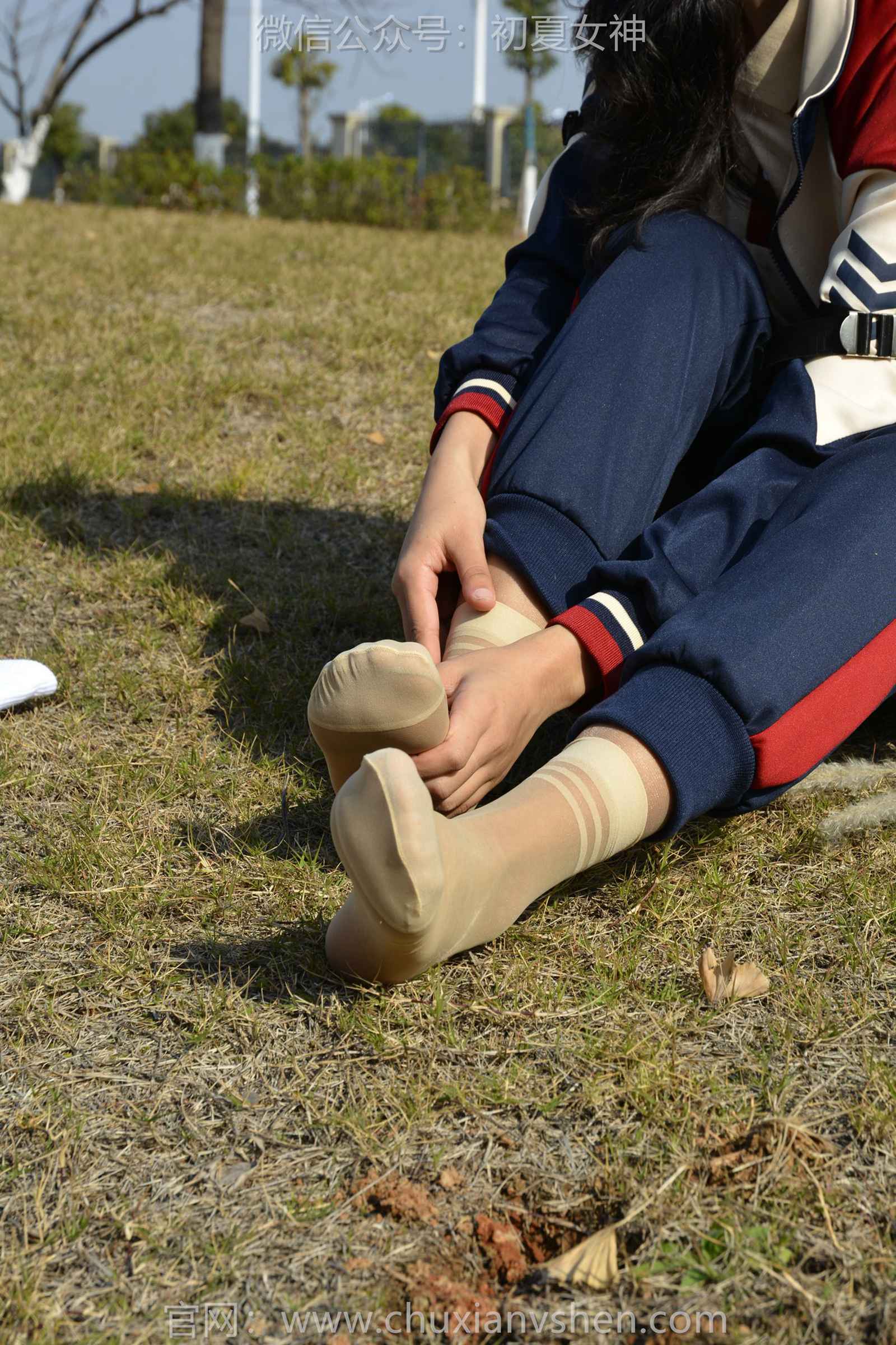 图片[77]-初夏女神 NO.125 点点 英伦风校服[140P] – 速更版-美库