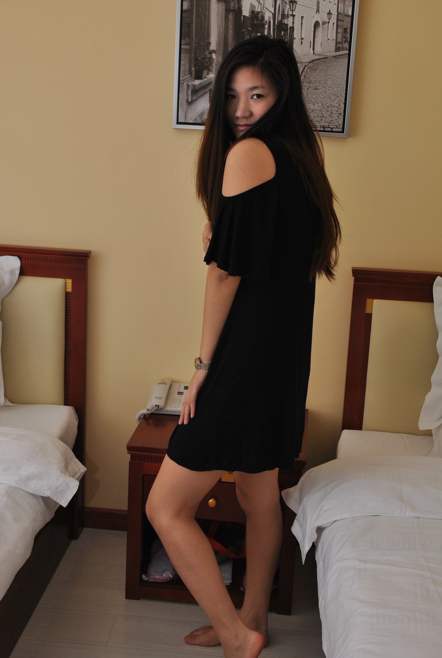 图片[23]-自由摄影 No.197 林熙蕾 高挑MM的经典裸足展示 [33P] – 速更版-美库