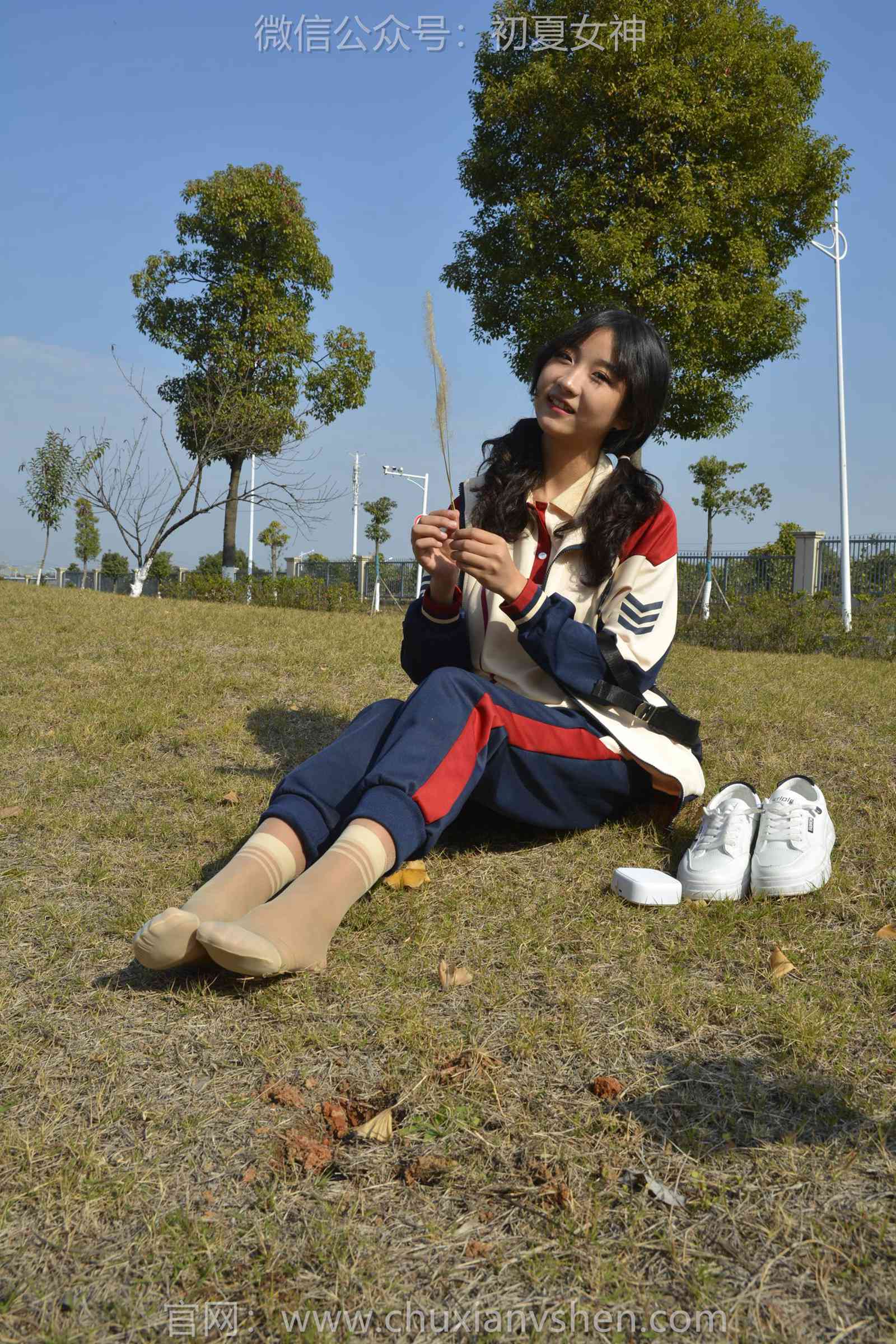 图片[80]-初夏女神 NO.125 点点 英伦风校服[140P] – 速更版-美库