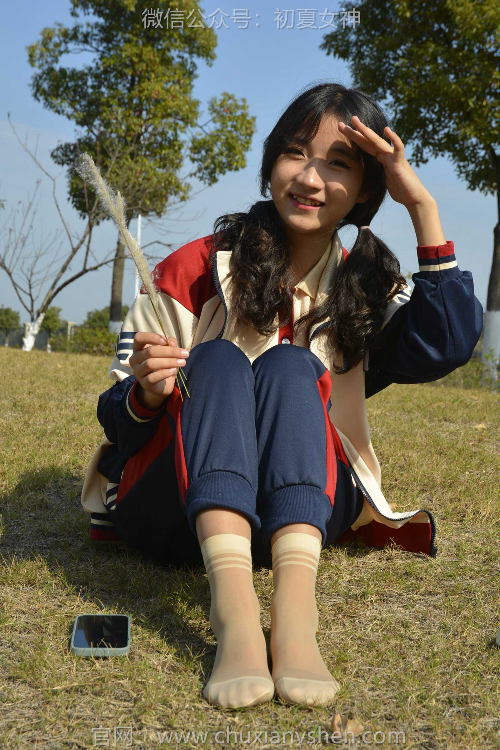 图片[83]-初夏女神 NO.125 点点 英伦风校服[140P] – 速更版-美库