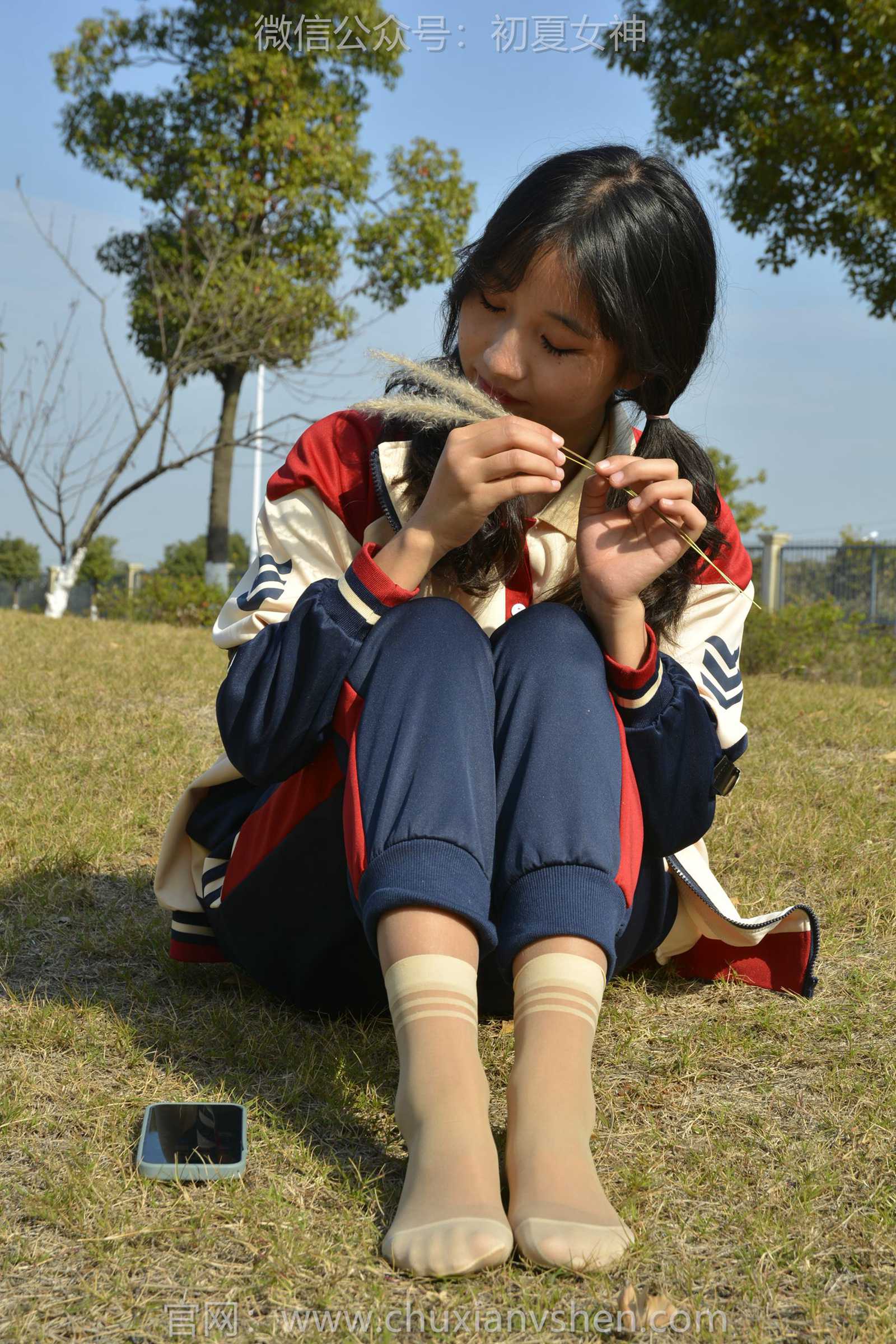 图片[84]-初夏女神 NO.125 点点 英伦风校服[140P] – 速更版-美库