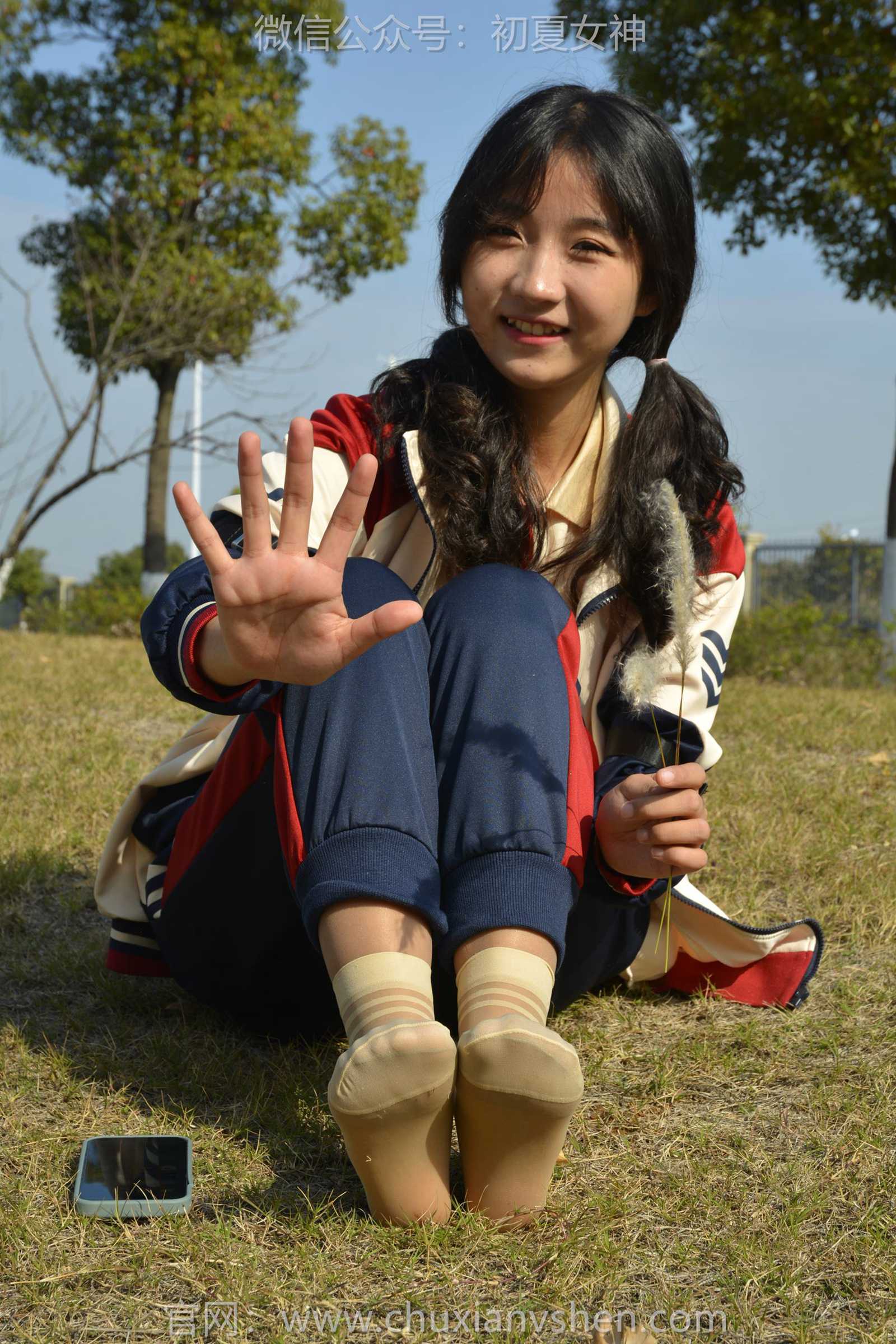 图片[87]-初夏女神 NO.125 点点 英伦风校服[140P] – 速更版-美库