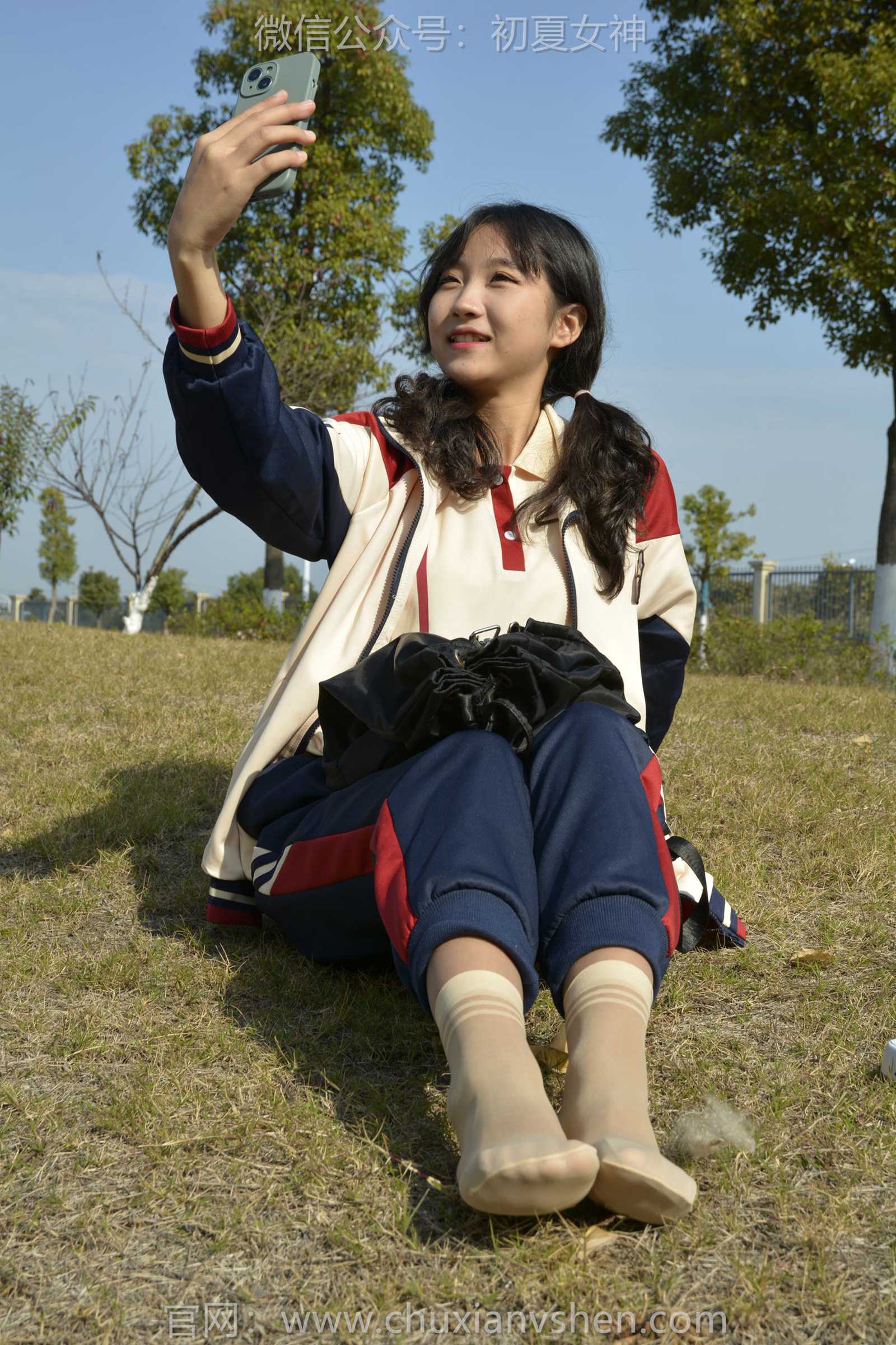 图片[91]-初夏女神 NO.125 点点 英伦风校服[140P] – 速更版-美库
