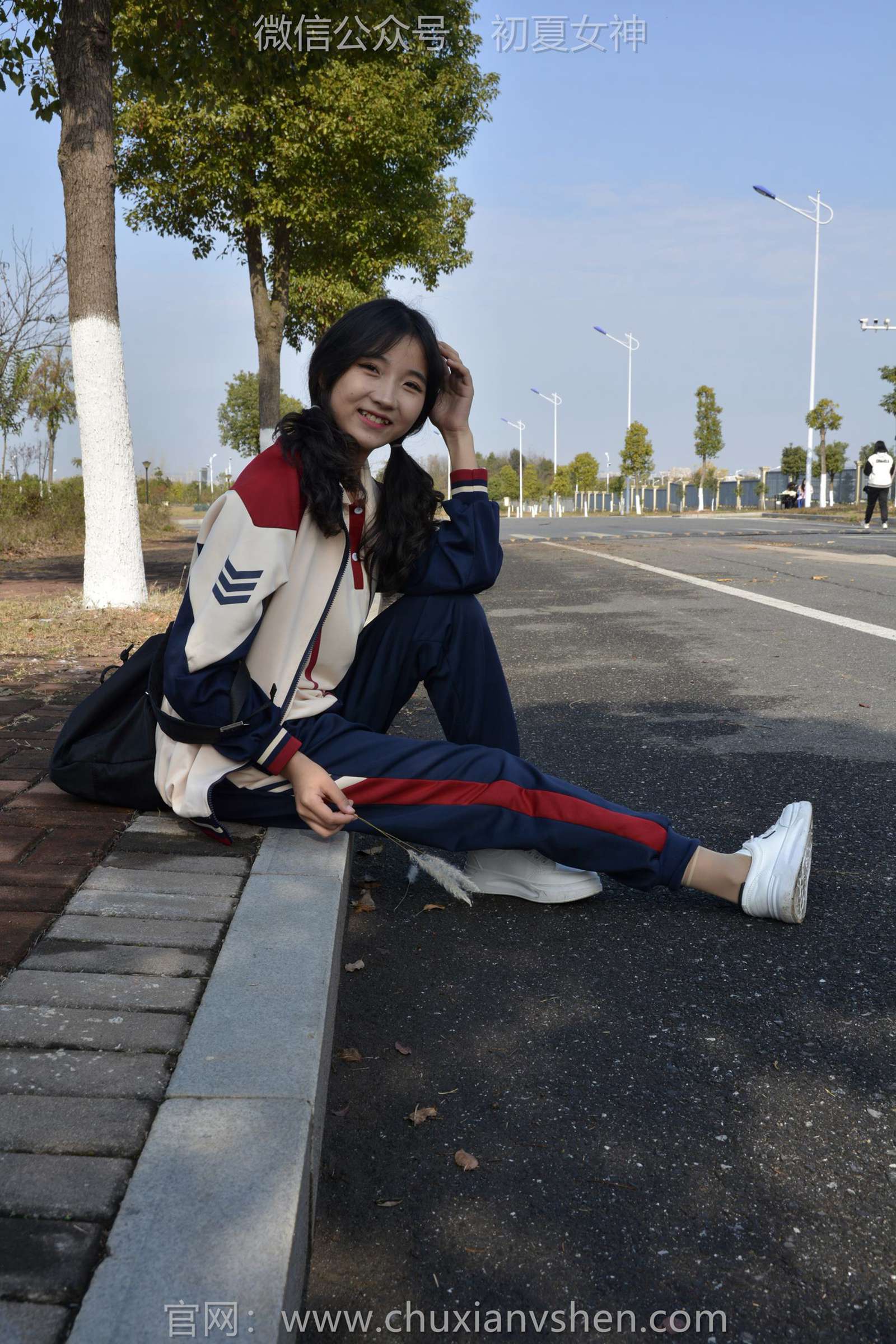 图片[92]-初夏女神 NO.125 点点 英伦风校服[140P] – 速更版-美库