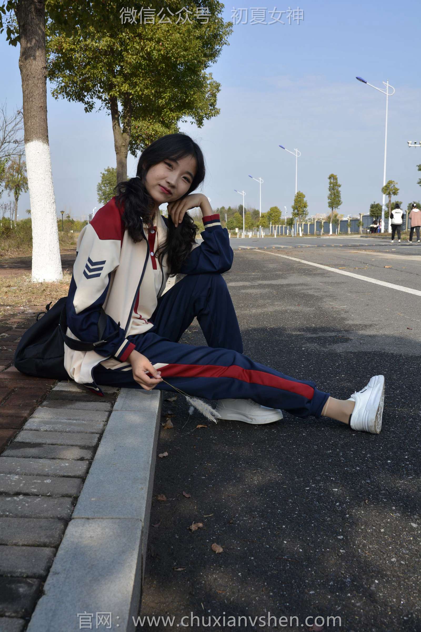 图片[93]-初夏女神 NO.125 点点 英伦风校服[140P] – 速更版-美库