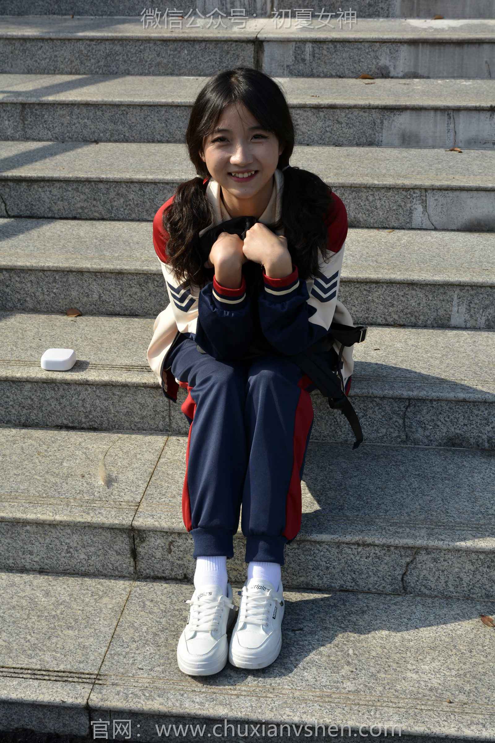 图片[129]-初夏女神 NO.125 点点 英伦风校服[140P] – 速更版-美库