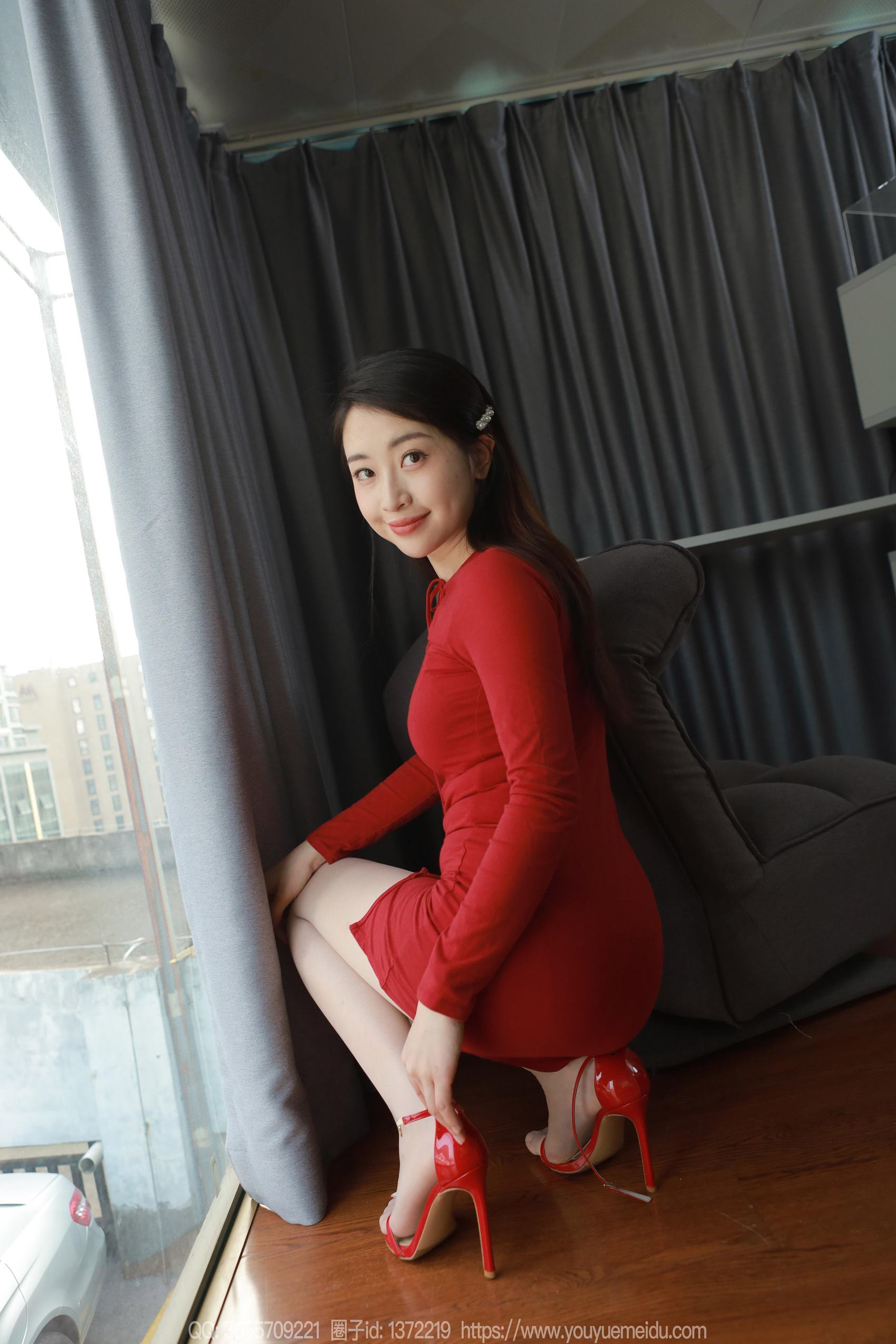 图片[56]-[IESS异思趣向] 2024.04.05 丝享家1708：小婕《红》[81P] – 速更版-美库