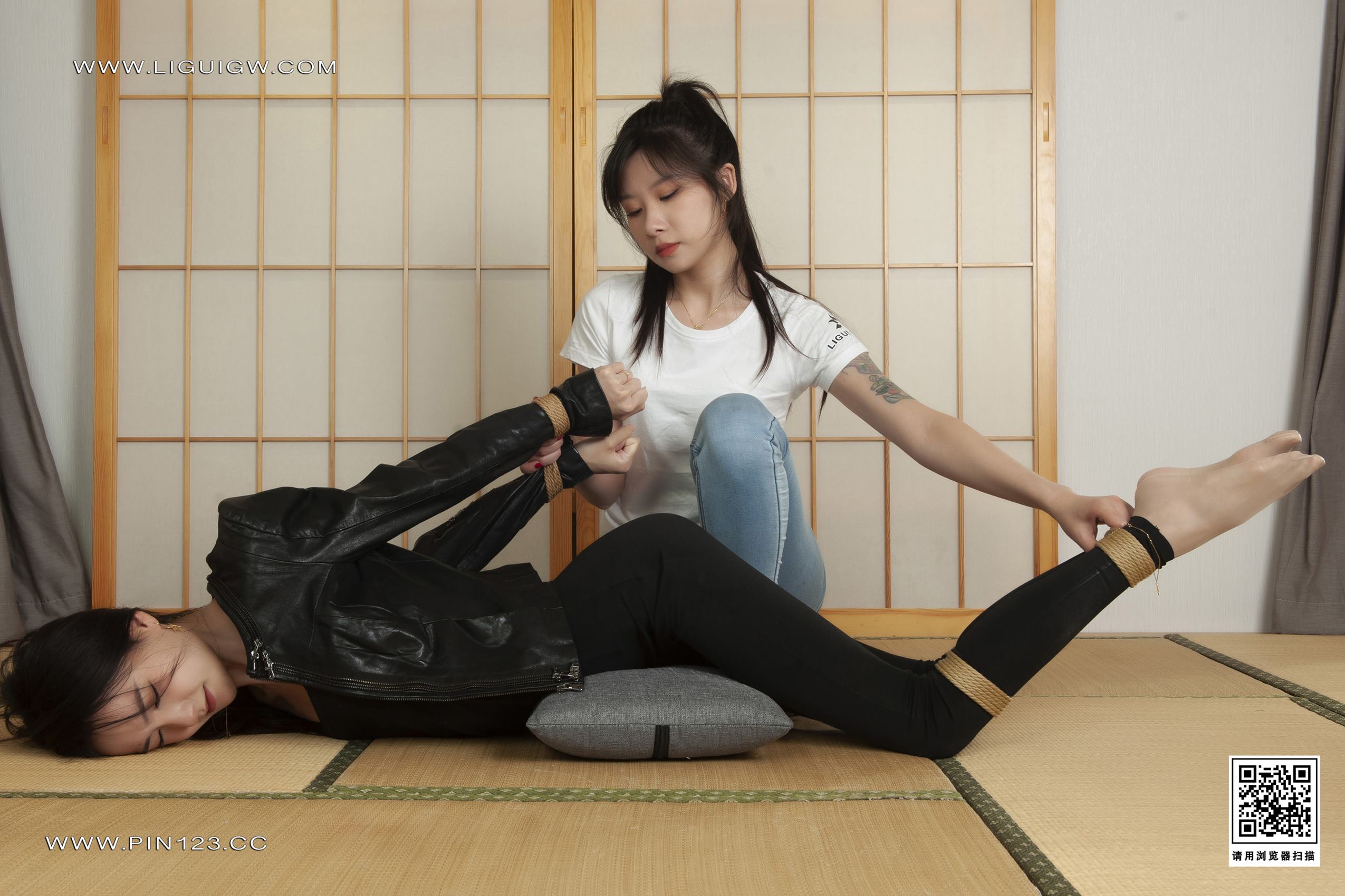 图片[28]-[Ligui丽柜]2024.05.24 TK双生花 心心＆Kiki[55+1P] – 速更版-美库