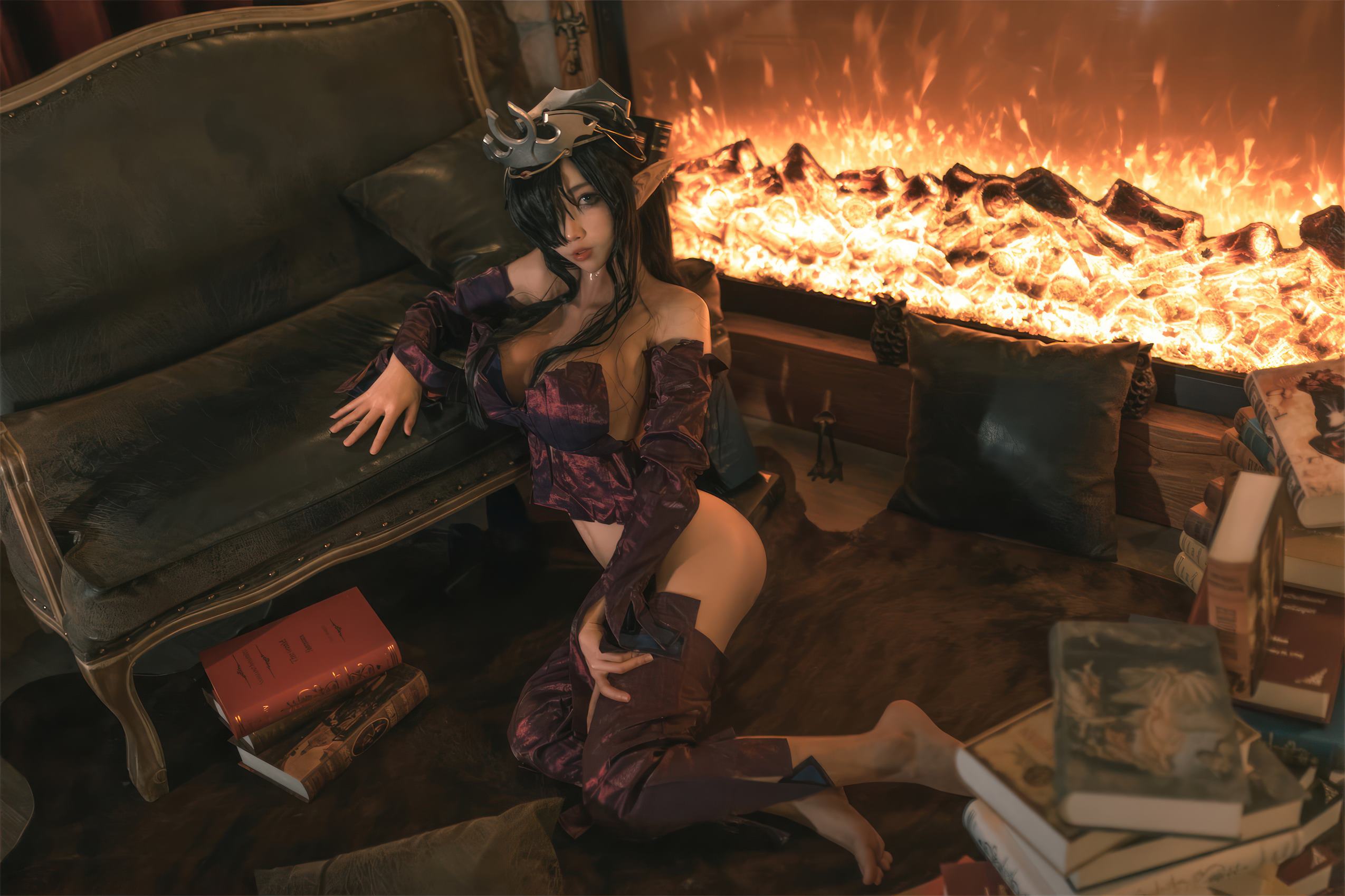 图片[10]-杏仁曲奇 – 黑兽 精灵女王[20P] – 速更版-美库