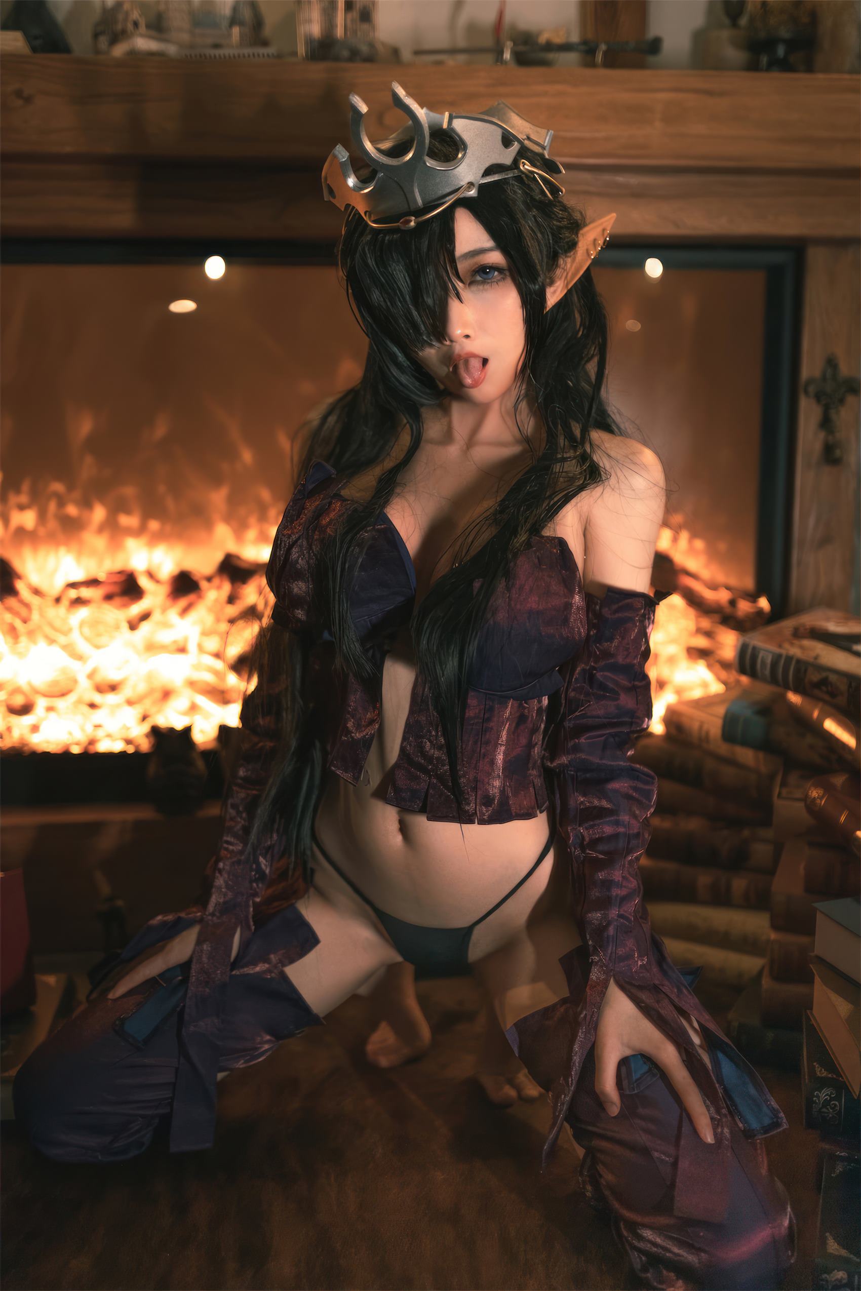 图片[11]-杏仁曲奇 – 黑兽 精灵女王[20P] – 速更版-美库