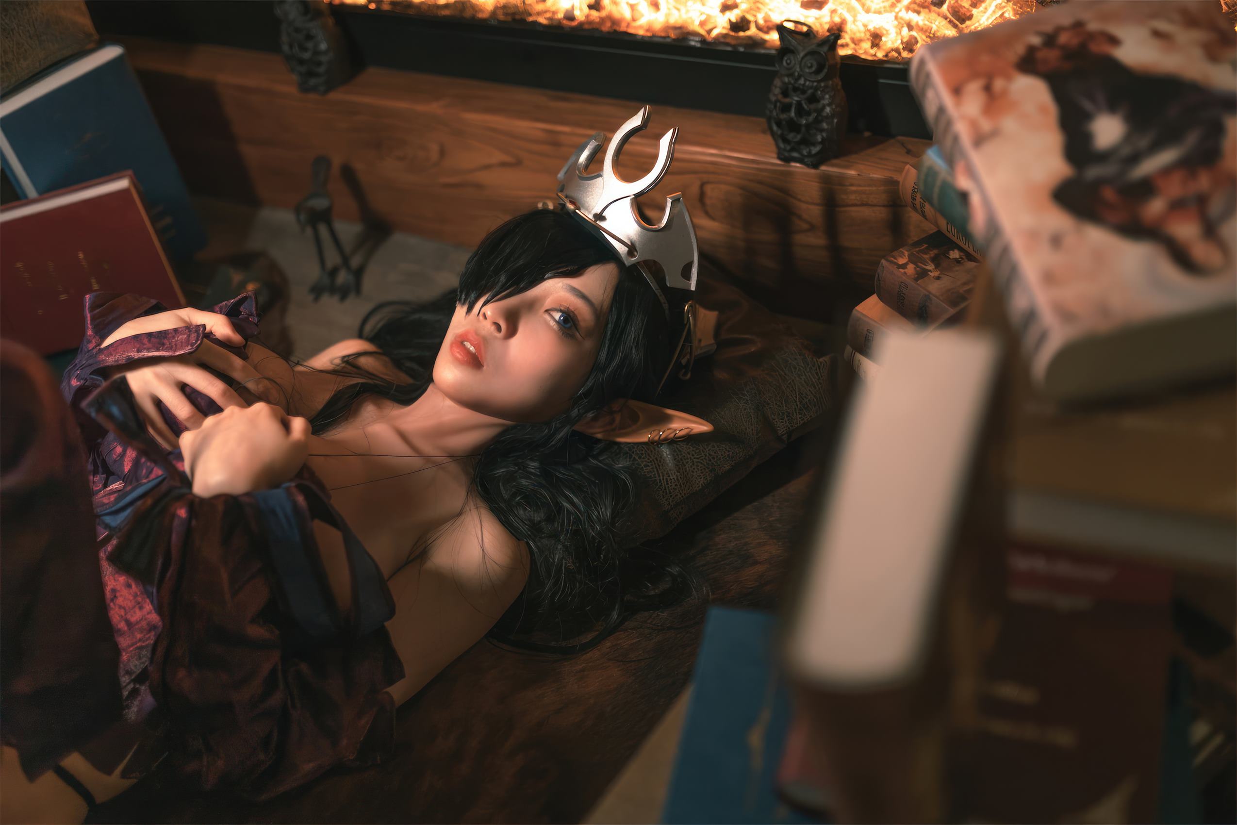 图片[12]-杏仁曲奇 – 黑兽 精灵女王[20P] – 速更版-美库