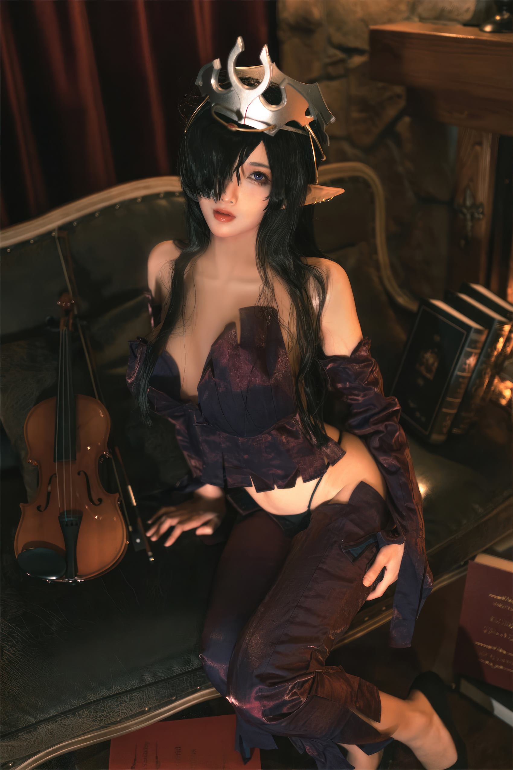 图片[14]-杏仁曲奇 – 黑兽 精灵女王[20P] – 速更版-美库