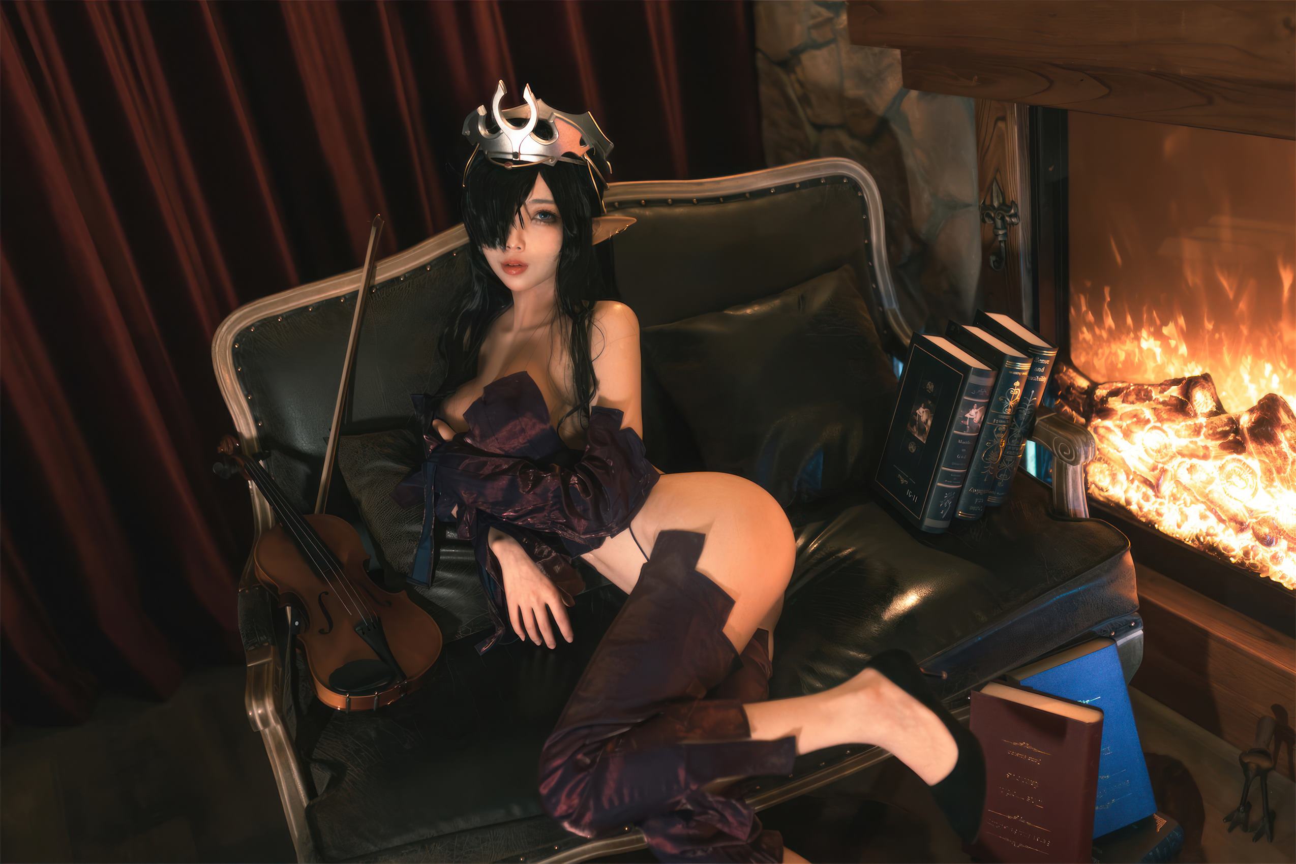 图片[15]-杏仁曲奇 – 黑兽 精灵女王[20P] – 速更版-美库