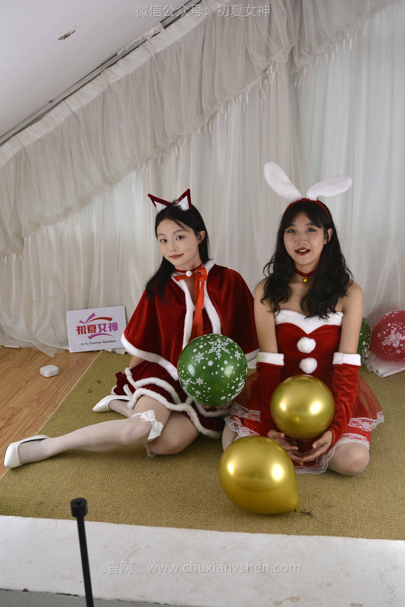 图片[85]-初夏女神 NO.126 点点、双双 圣诞快乐[140P] – 速更版-美库