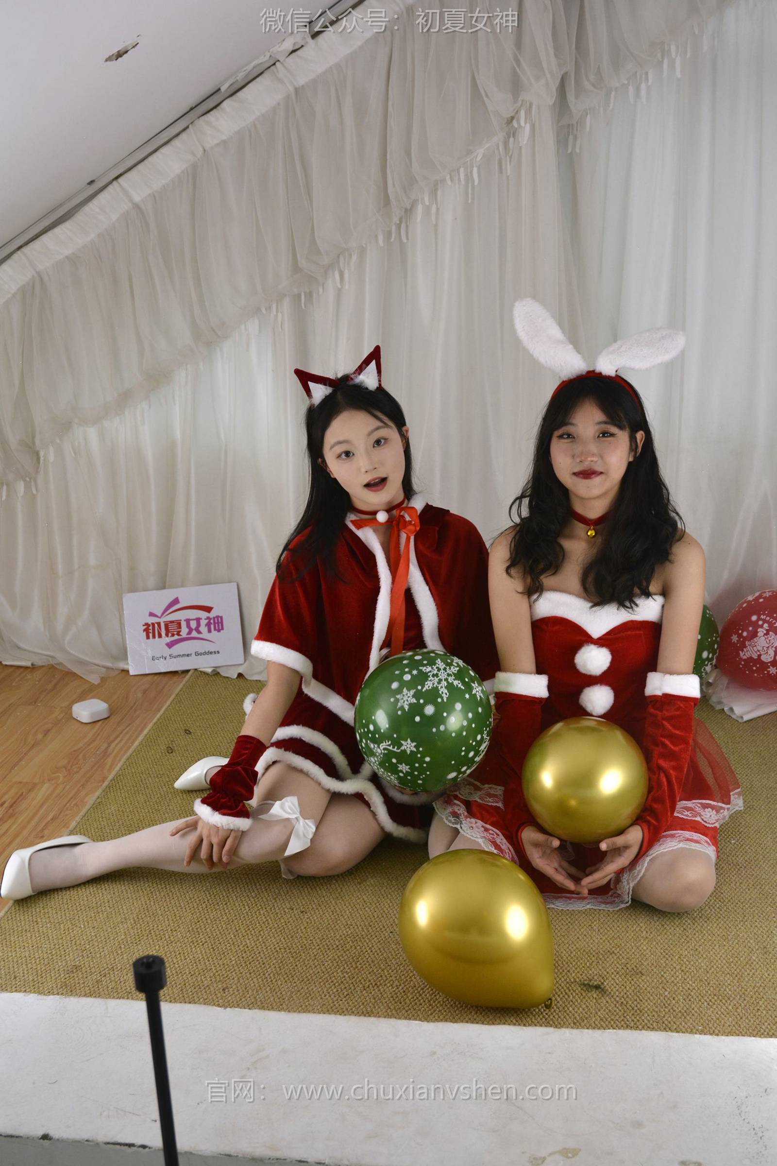 图片[86]-初夏女神 NO.126 点点、双双 圣诞快乐[140P] – 速更版-美库