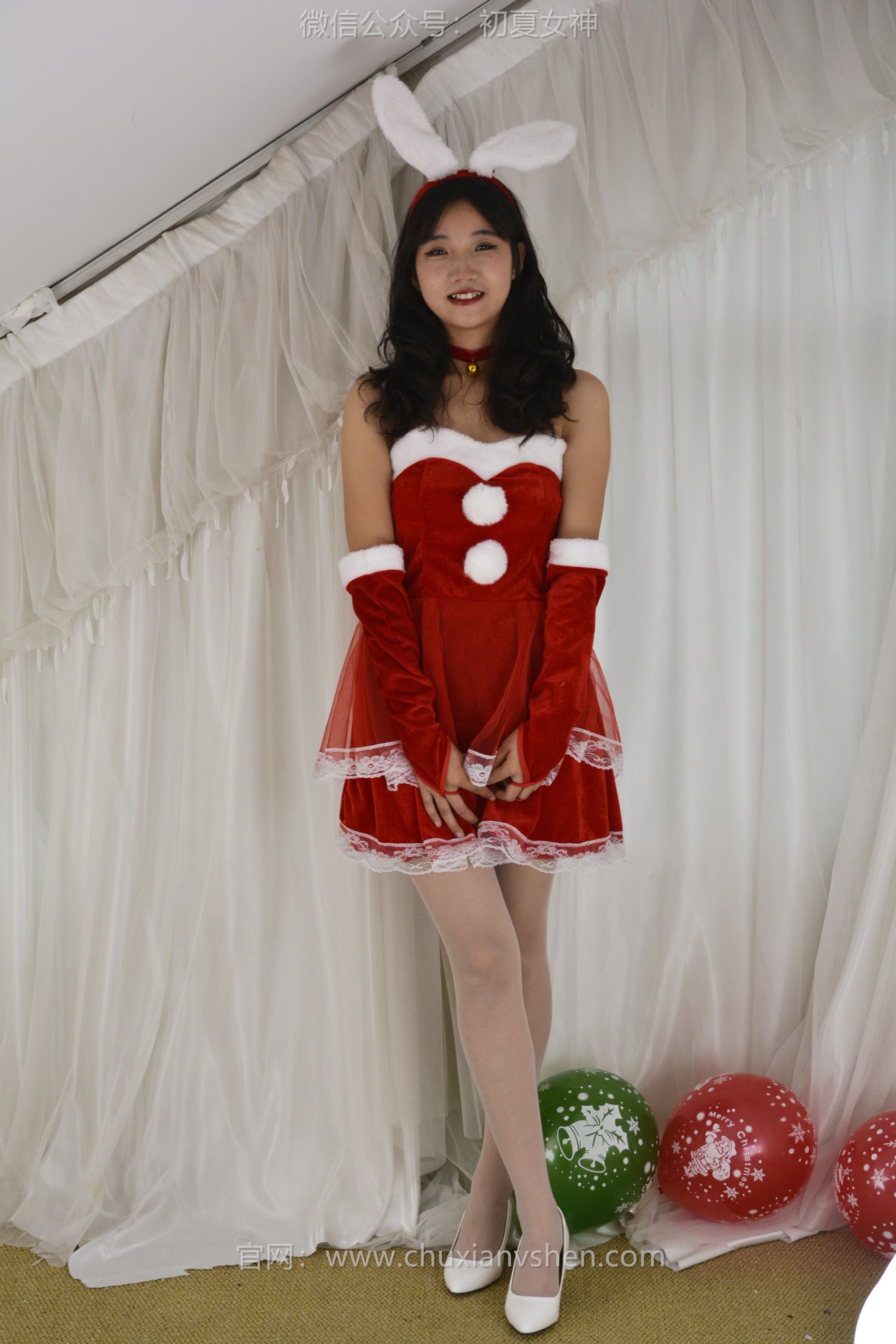 图片[97]-初夏女神 NO.126 点点、双双 圣诞快乐[140P] – 速更版-美库