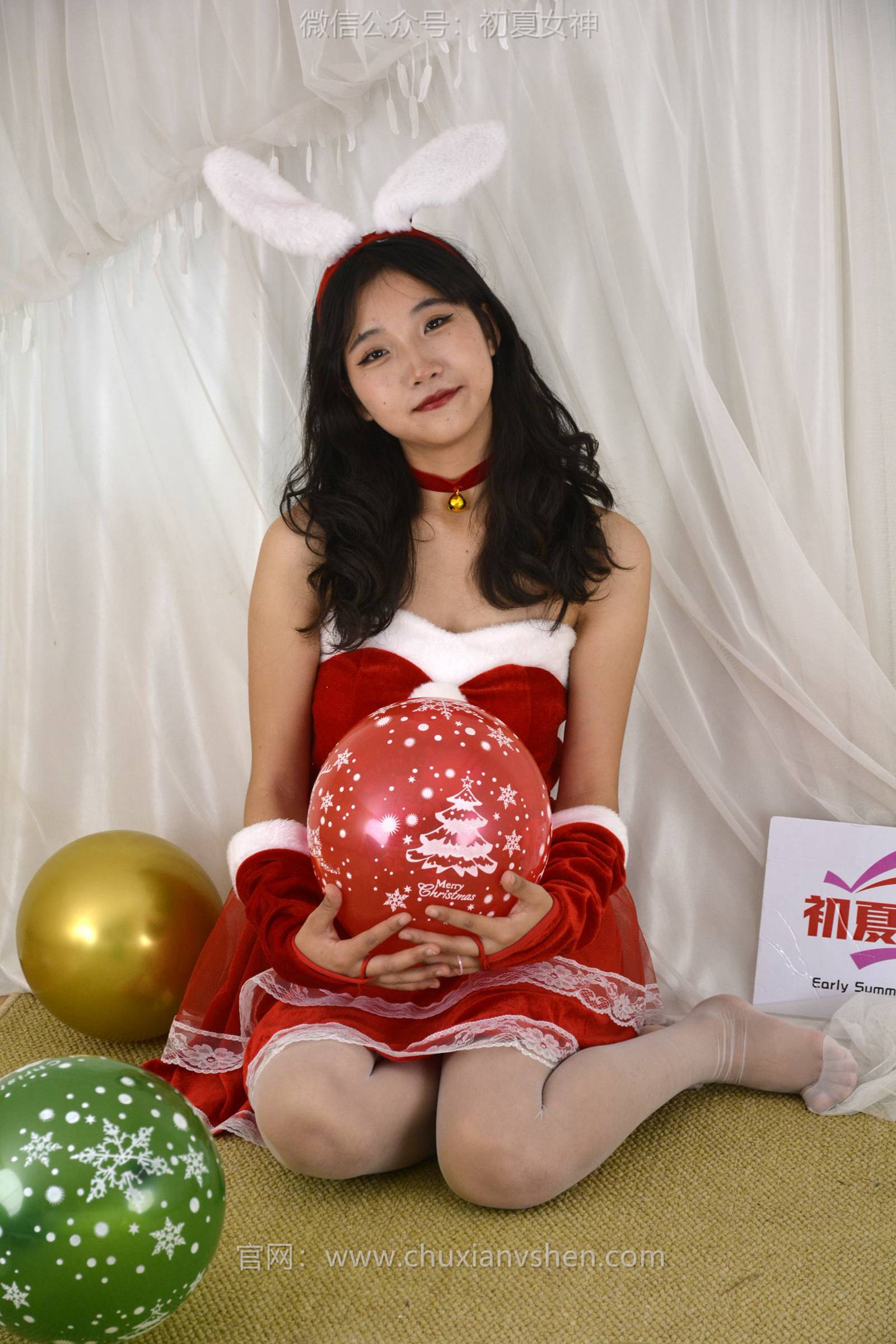 图片[103]-初夏女神 NO.126 点点、双双 圣诞快乐[140P] – 速更版-美库