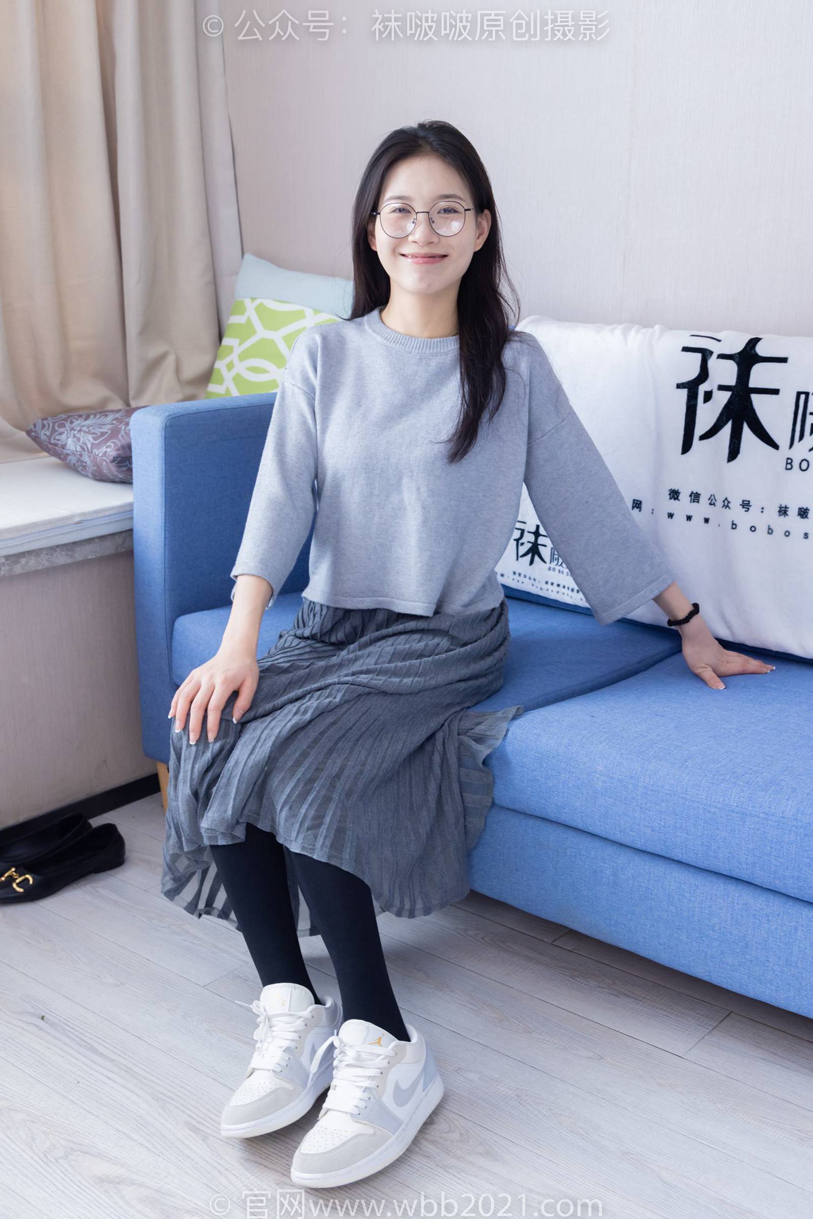 图片[98]-[BoBoSocks袜啵啵]NO.358 芝士-平底鞋、板鞋、肉丝、厚黑丝[150P] – 速更版-美库