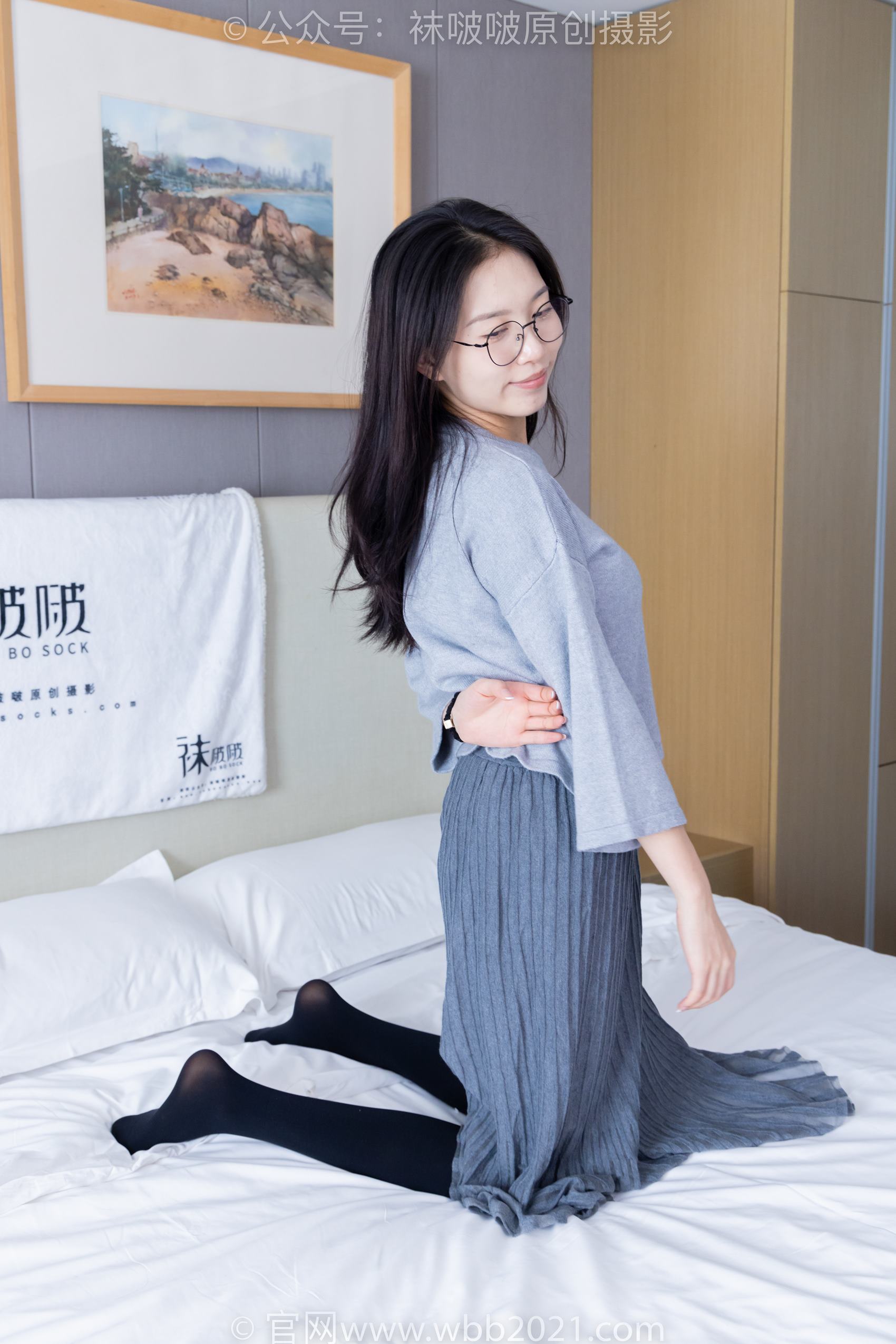 图片[122]-[BoBoSocks袜啵啵]NO.358 芝士-平底鞋、板鞋、肉丝、厚黑丝[150P] – 速更版-美库