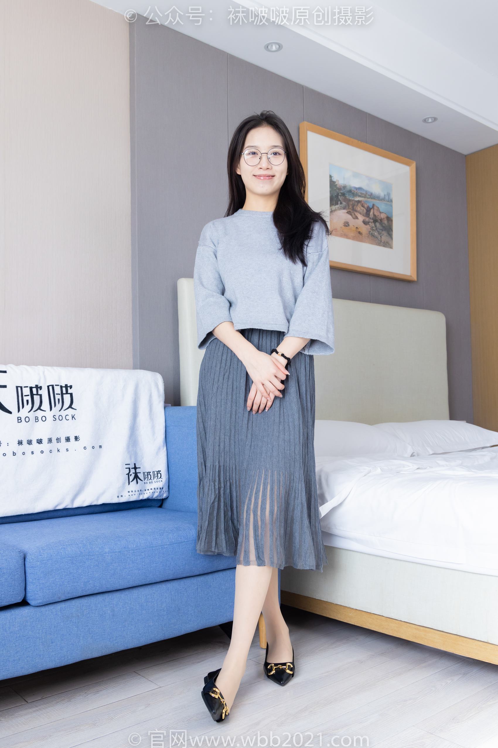 图片[149]-[BoBoSocks袜啵啵]NO.358 芝士-平底鞋、板鞋、肉丝、厚黑丝[150P] – 速更版-美库