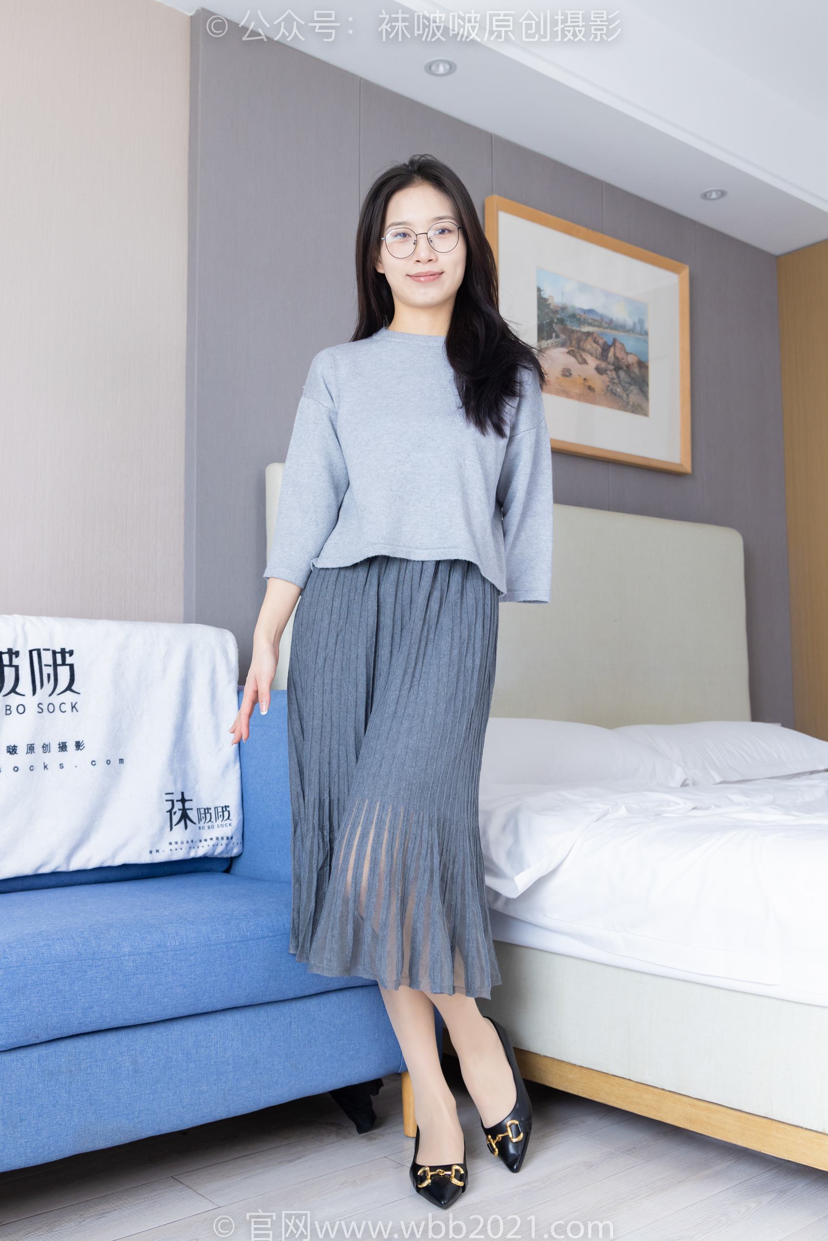 图片[150]-[BoBoSocks袜啵啵]NO.358 芝士-平底鞋、板鞋、肉丝、厚黑丝[150P] – 速更版-美库