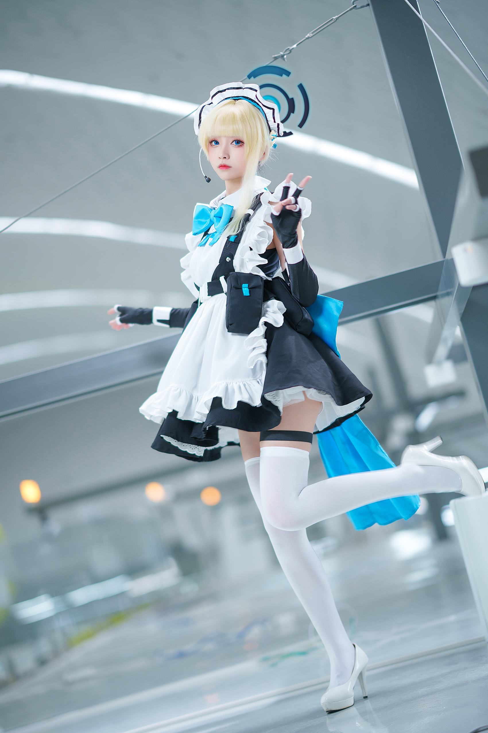 图片[10]-大大卷卷小卷 – 碧蓝档案飞鸟马时 短女仆[27P] – 速更版-美库