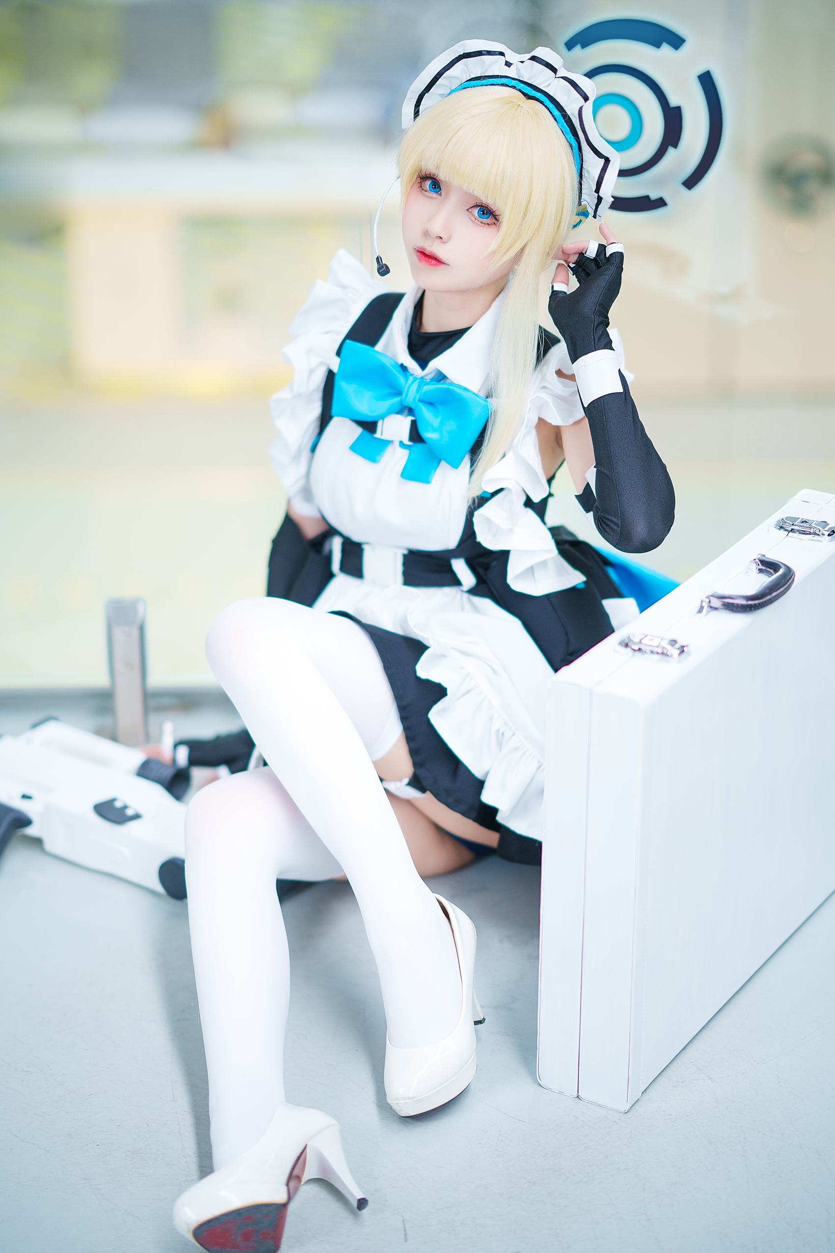 图片[15]-大大卷卷小卷 – 碧蓝档案飞鸟马时 短女仆[27P] – 速更版-美库