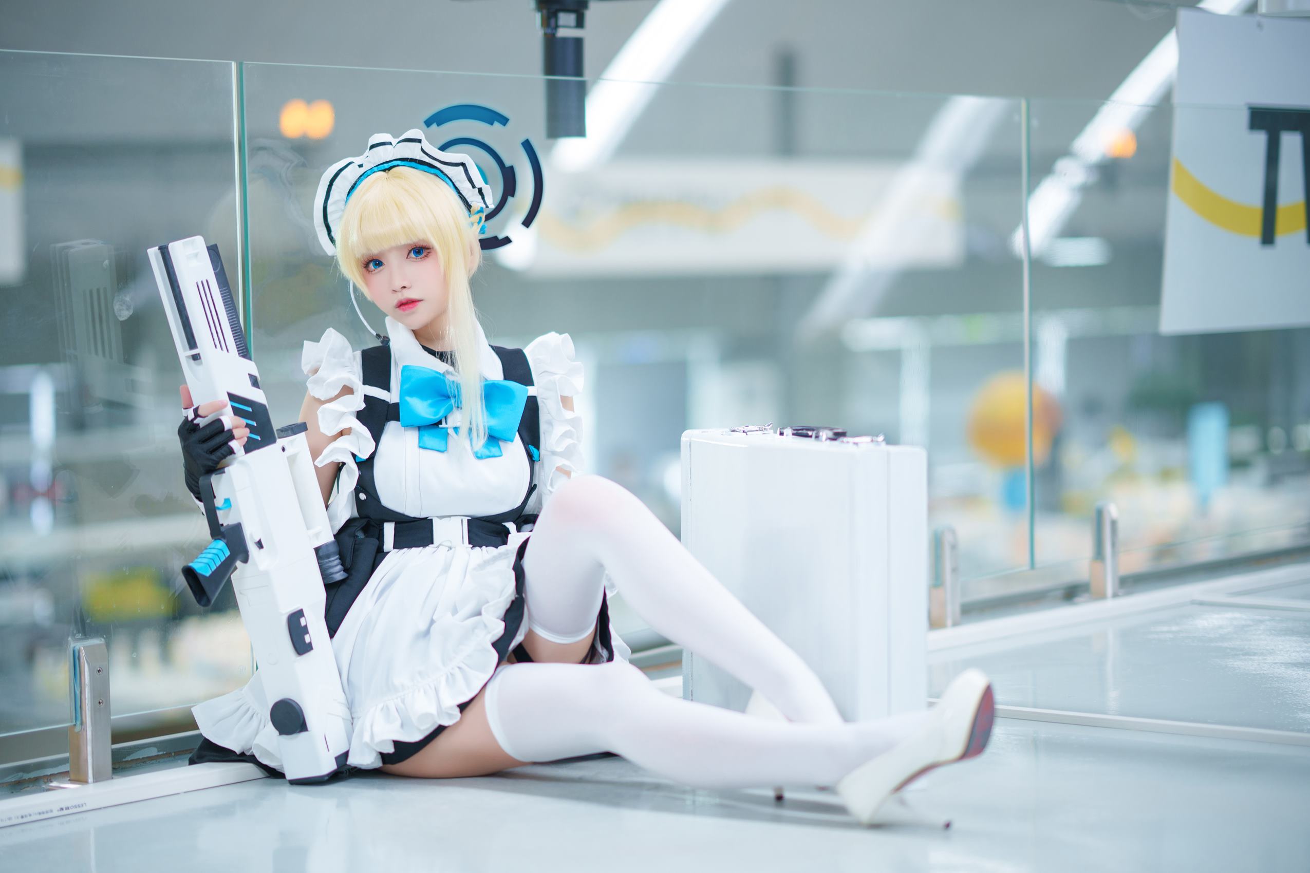 图片[18]-大大卷卷小卷 – 碧蓝档案飞鸟马时 短女仆[27P] – 速更版-美库