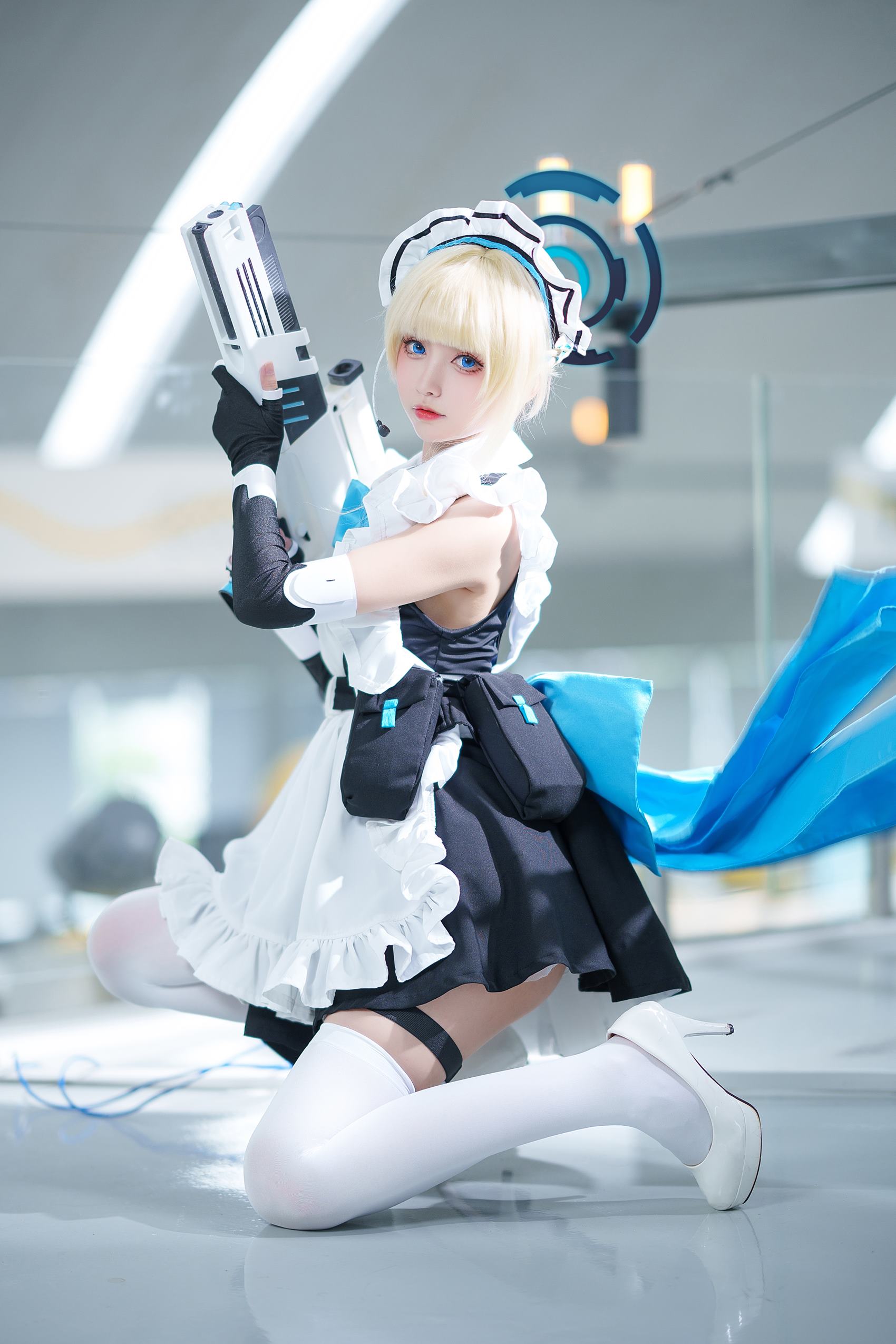 图片[19]-大大卷卷小卷 – 碧蓝档案飞鸟马时 短女仆[27P] – 速更版-美库