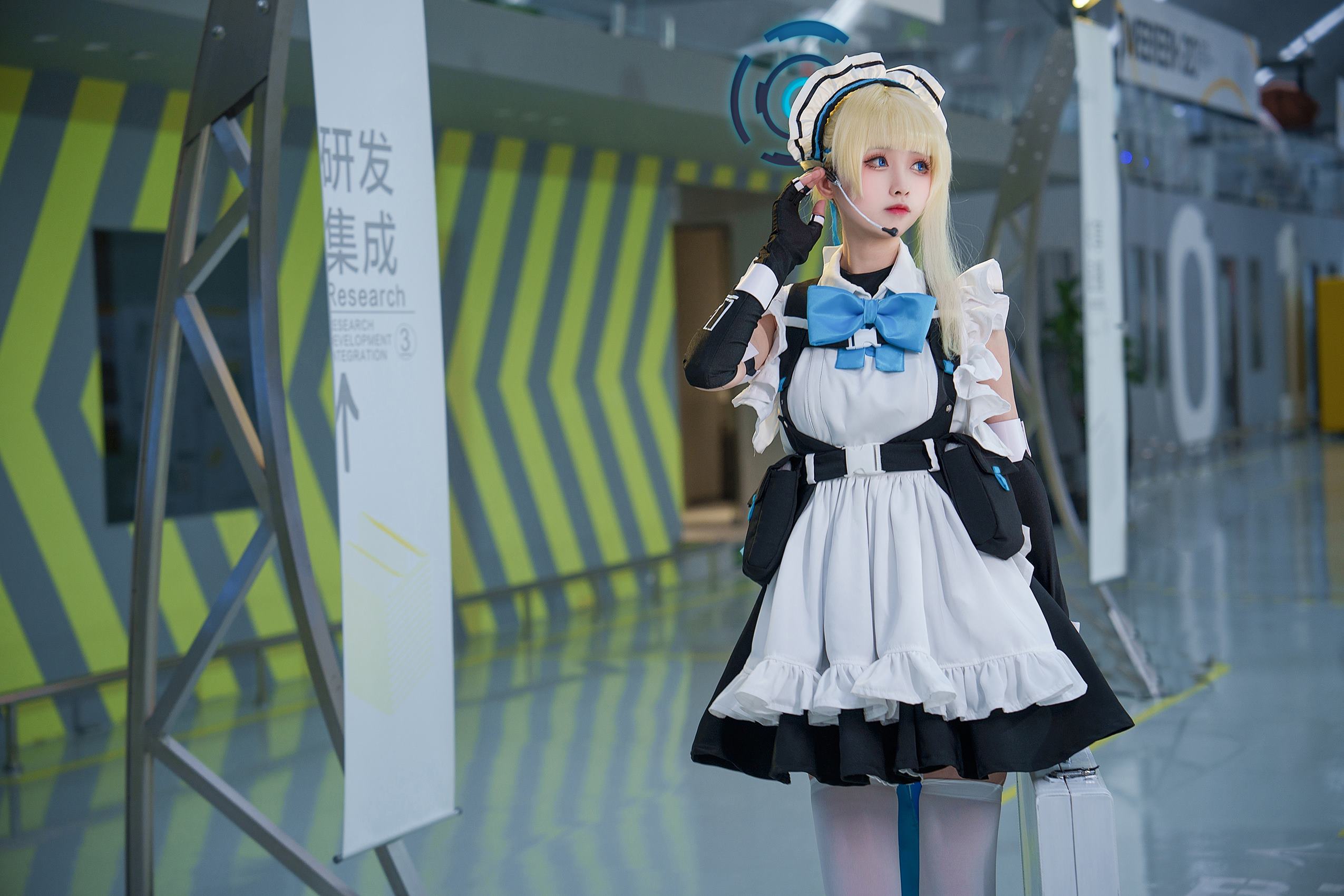 图片[25]-大大卷卷小卷 – 碧蓝档案飞鸟马时 短女仆[27P] – 速更版-美库