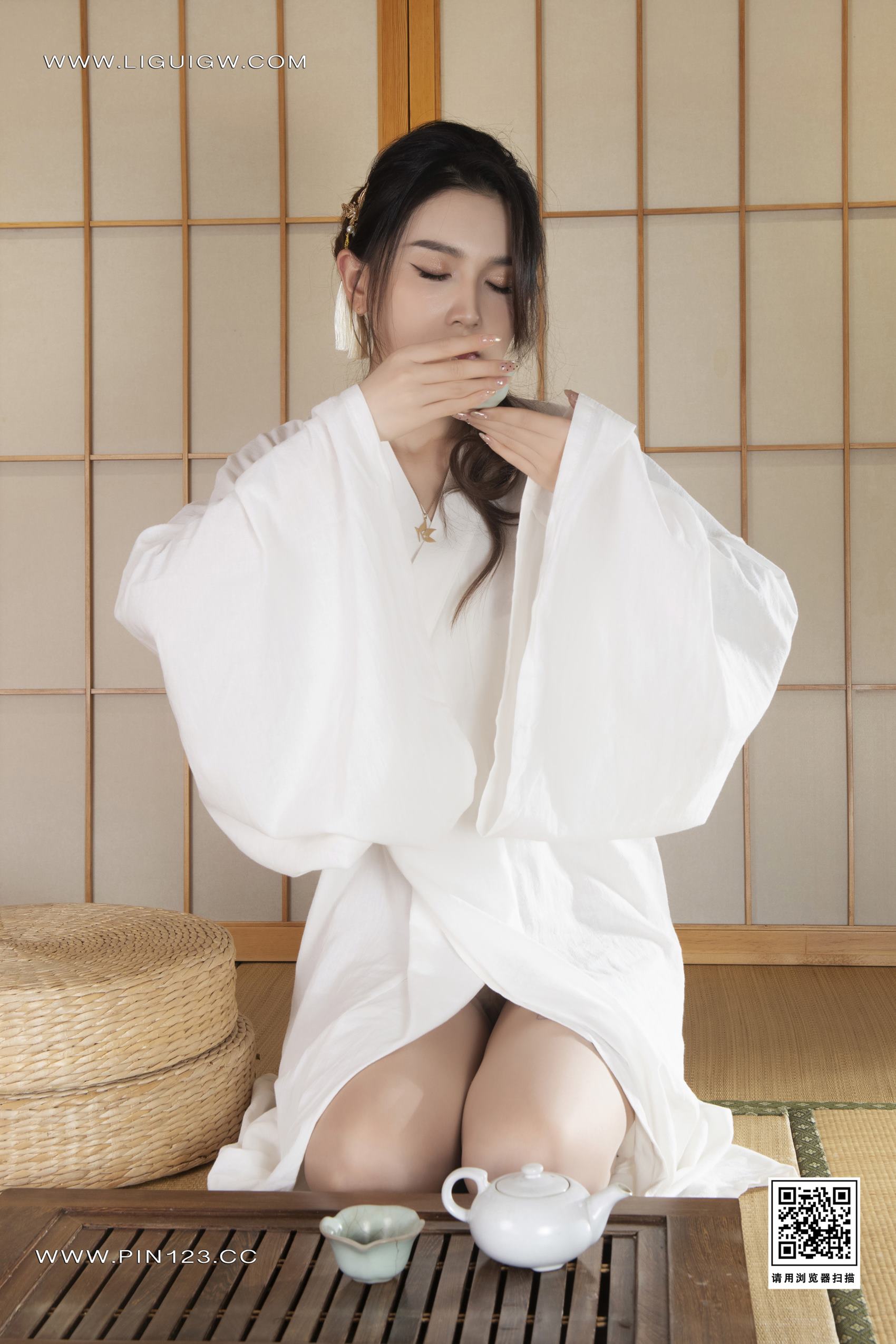 图片[42]-[Ligui丽柜]2024.05.27 古韵茶香 甜甜[43+1P] – 速更版-美库
